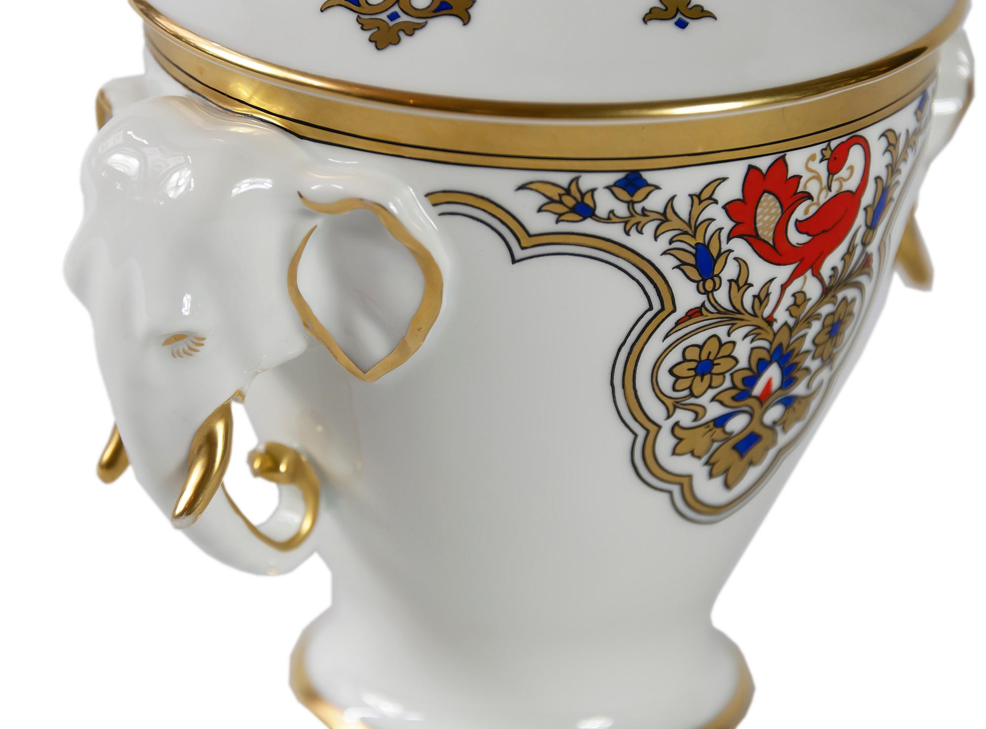 German Furstenberg Porcelain Sugar Bowl or Lid Dish