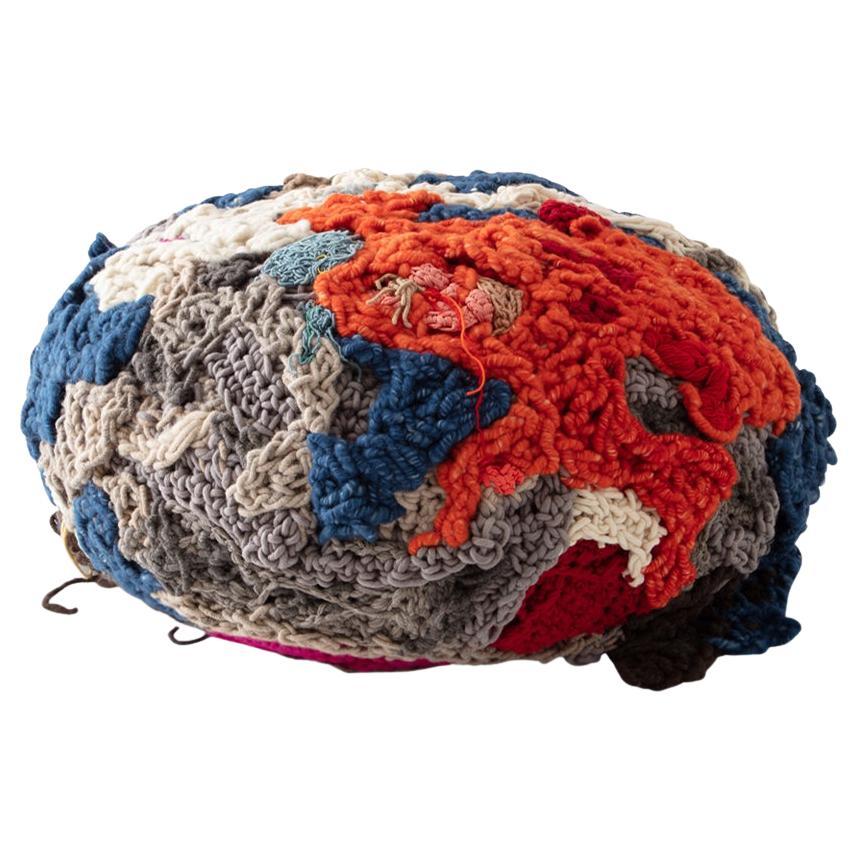 Pouf sculptural Further Form 4, multicolore