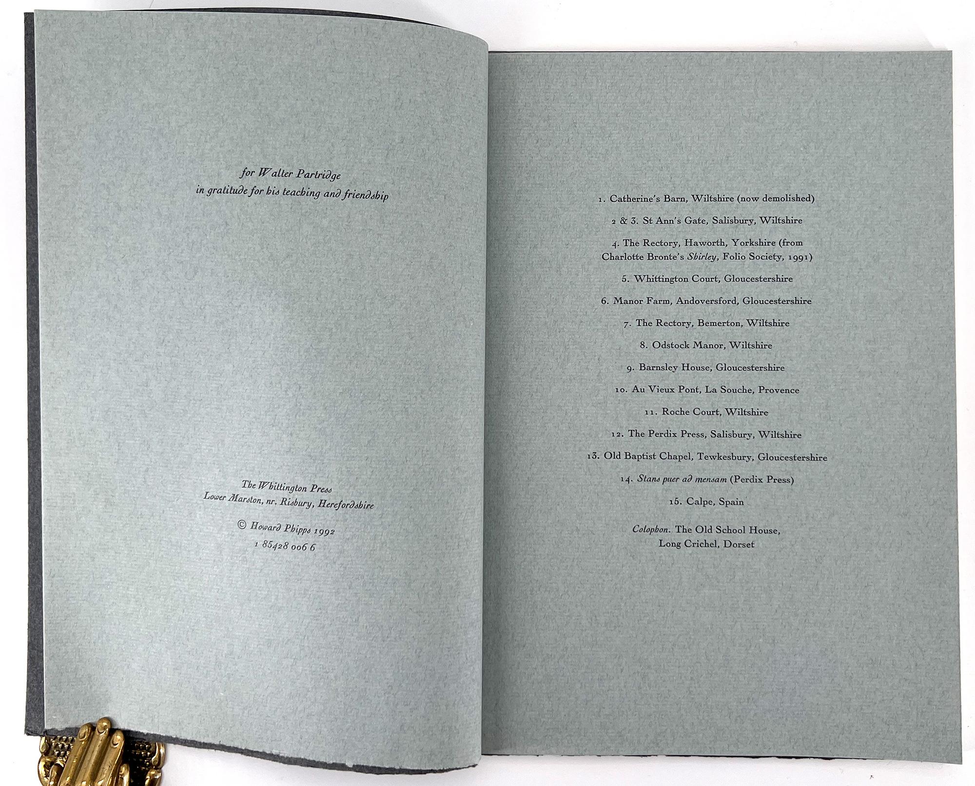 Further Interiors by Howard Phipps – WHITTINGTON PRESS For Sale 3