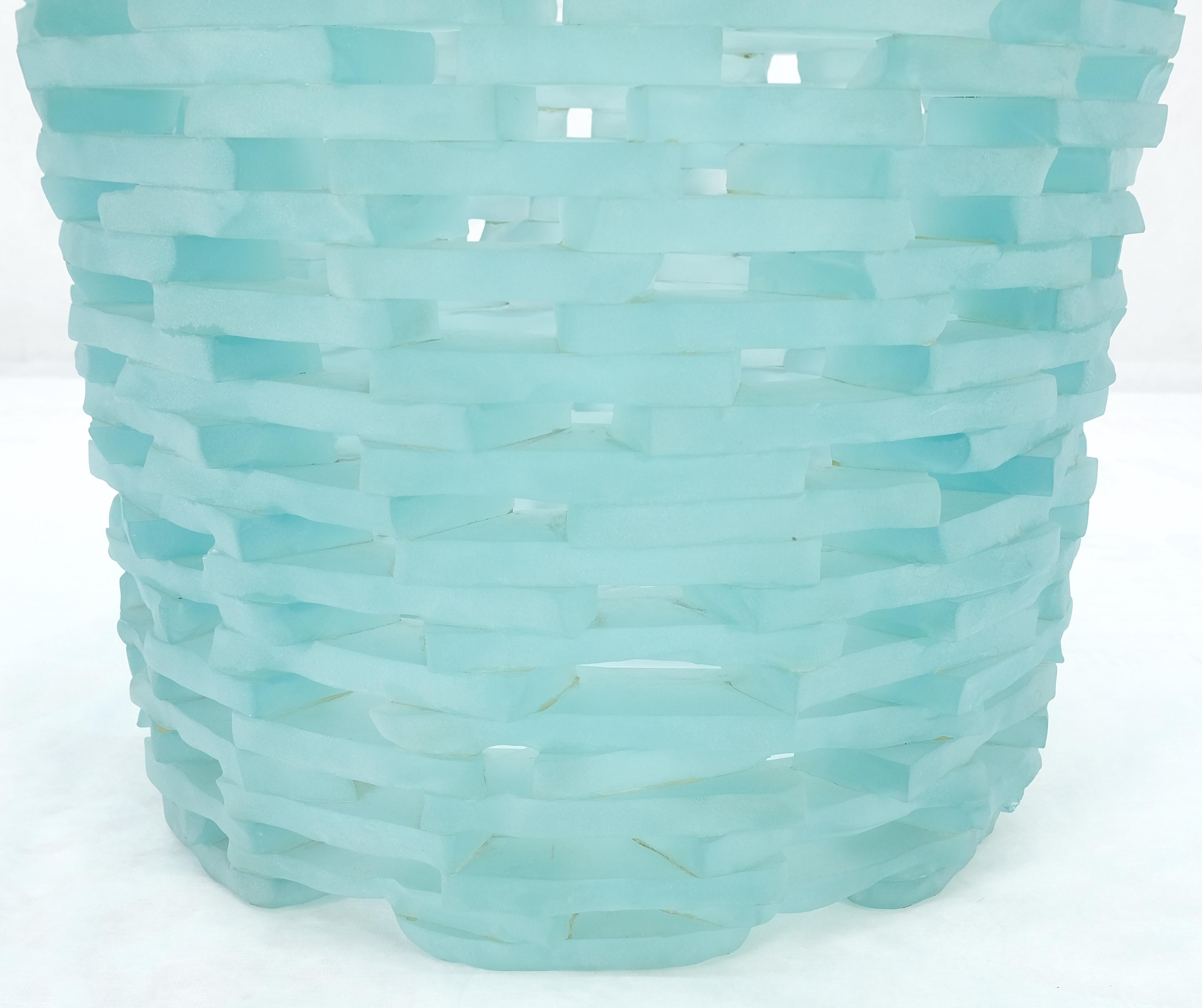 Table basse en verre fusionné 