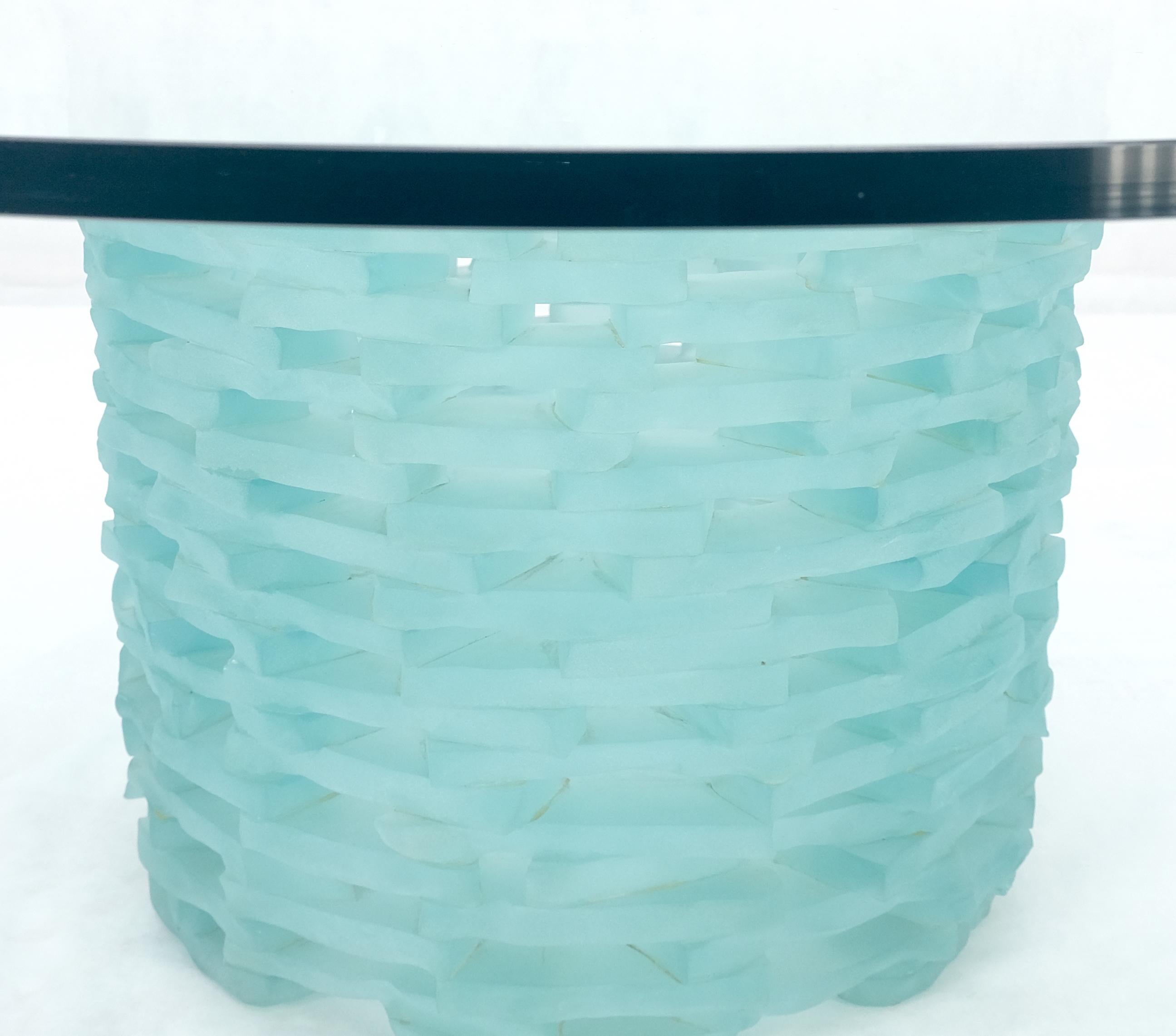 Verre Table basse en verre fusionné 