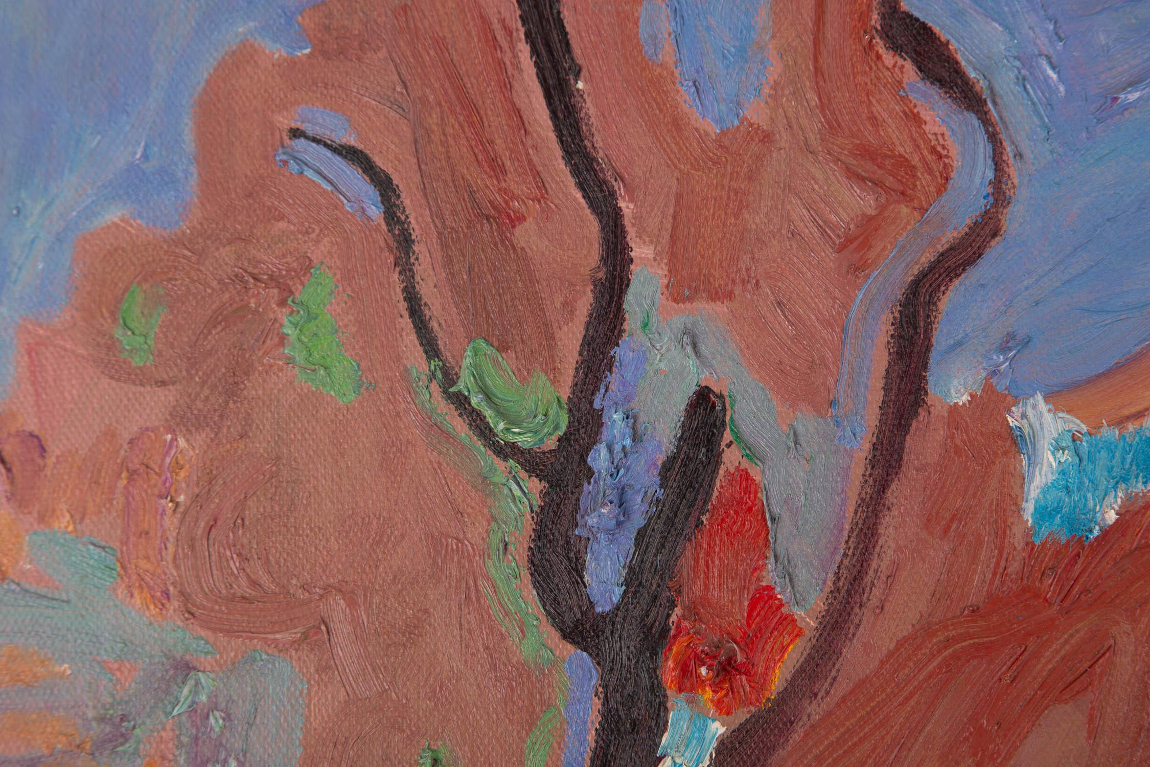 Fusen Yao Pintura al óleo original postimpresionista 