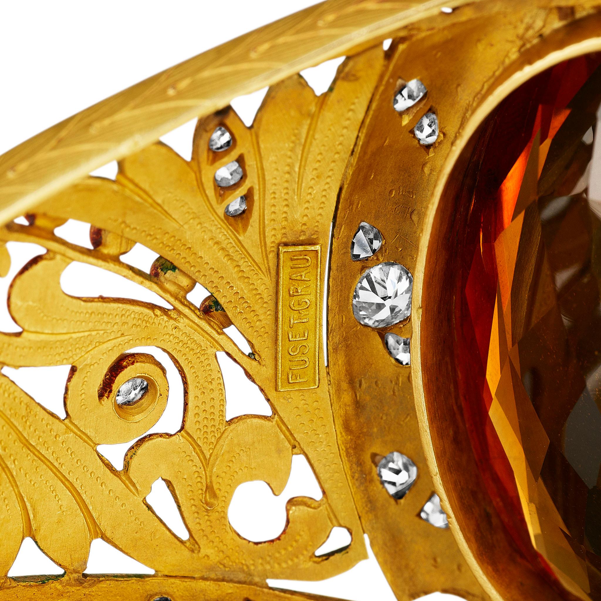 da uomo o donna Bracciale Fuset y Grau Art Nouveau in vendita