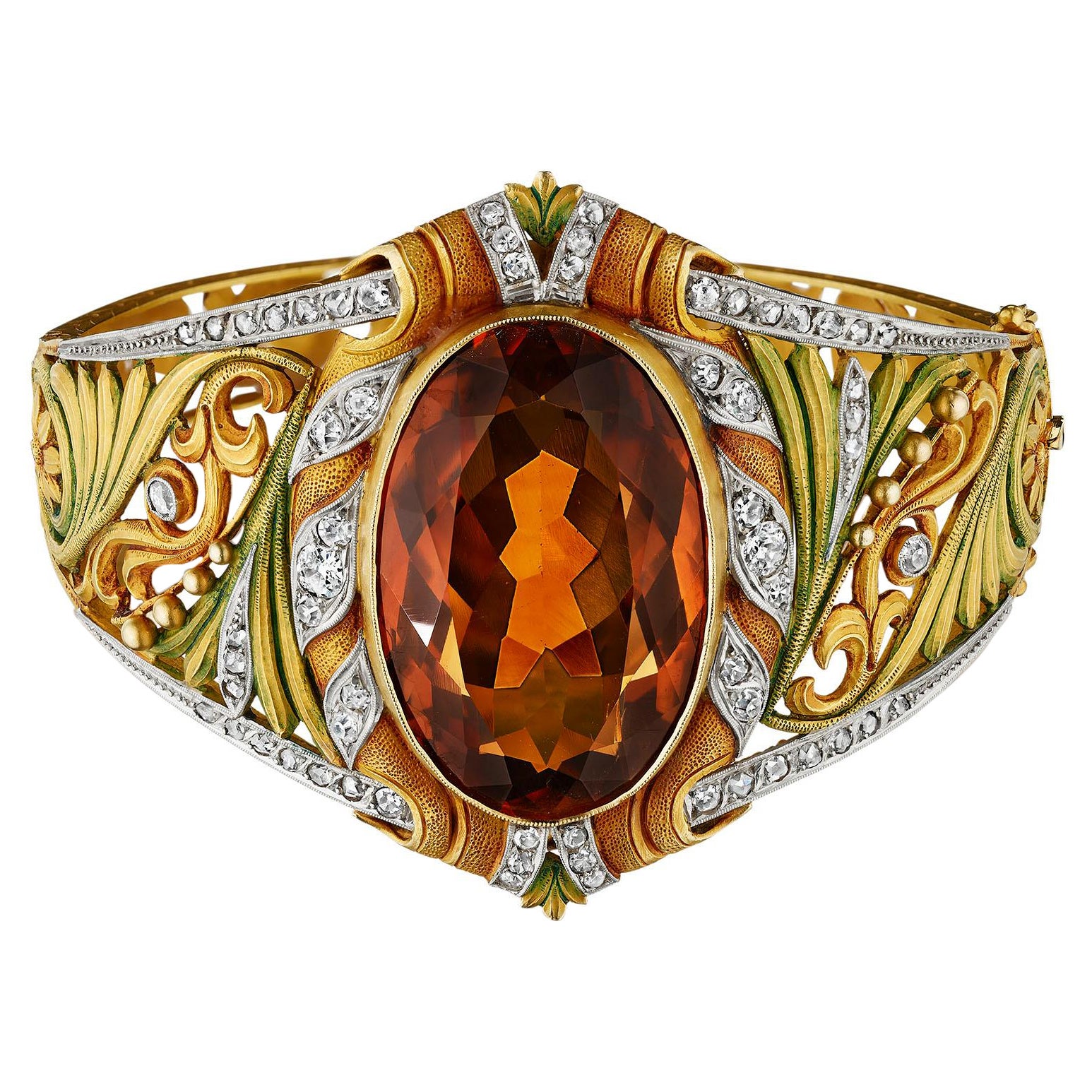 Bracciale Fuset y Grau Art Nouveau in vendita