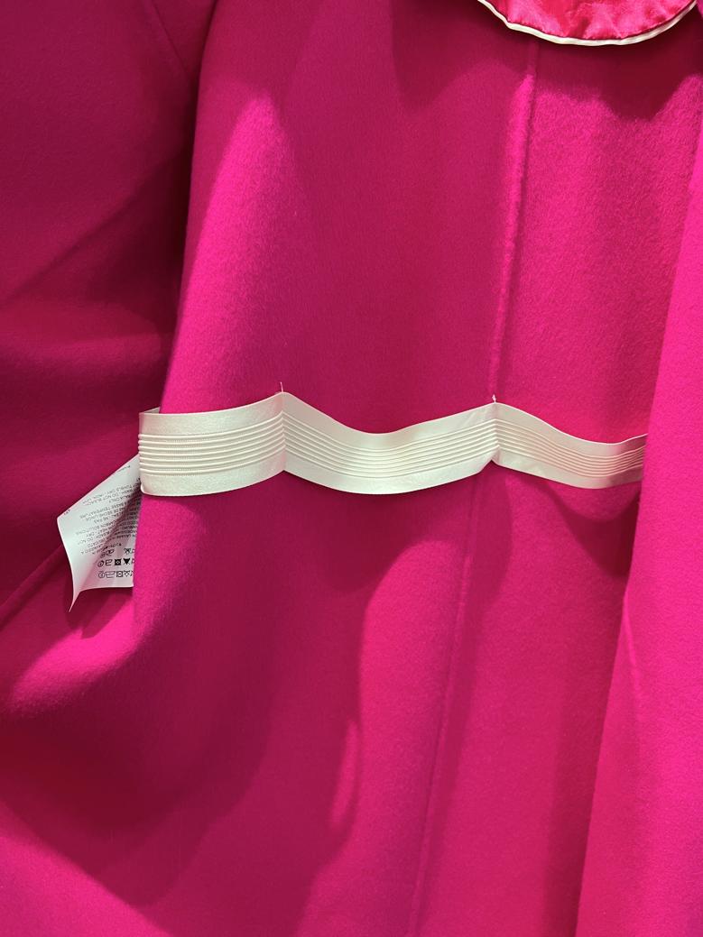 Camicia oversize in lana e angora double-face Rochas in vendita 5