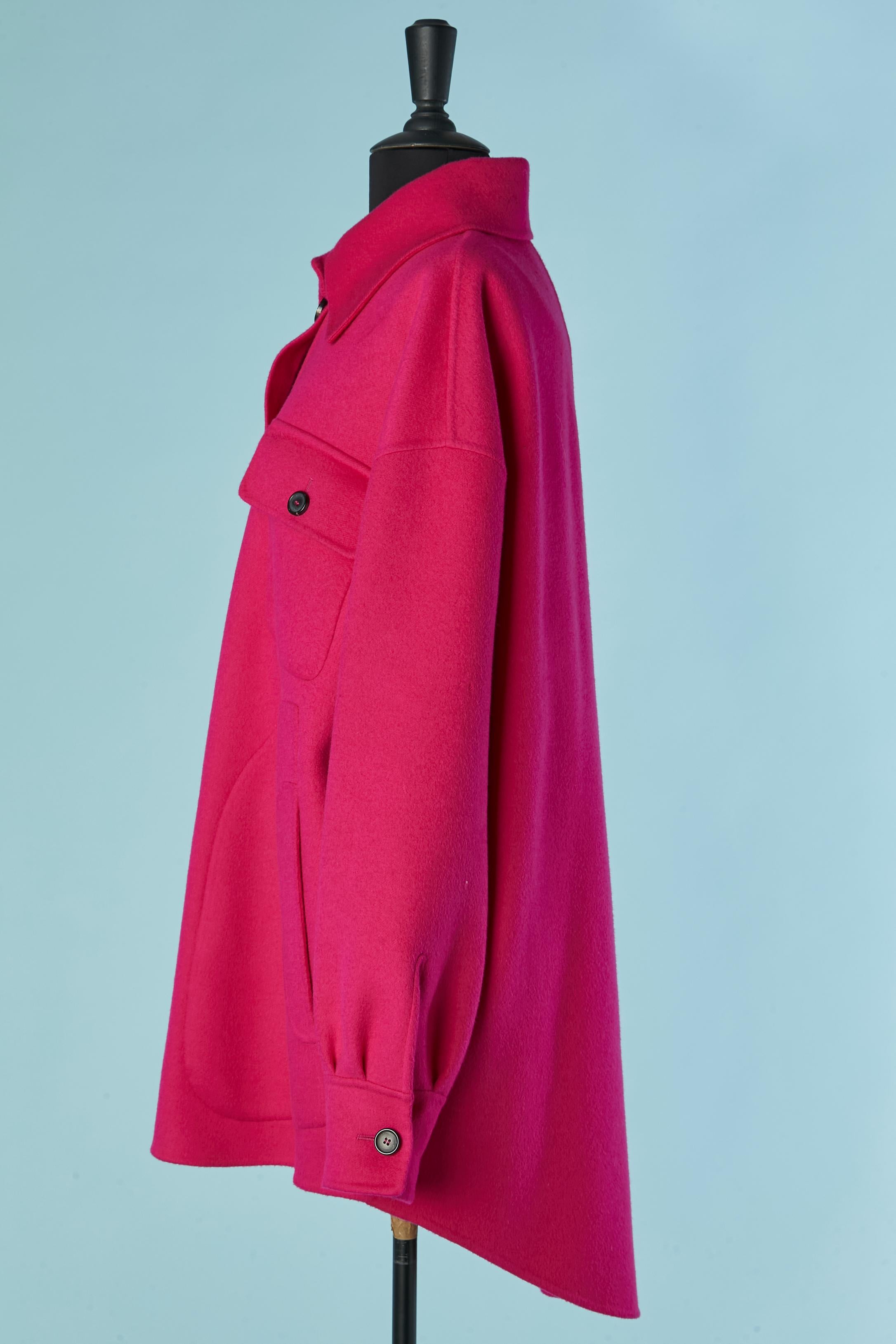 da uomo o donna Camicia oversize in lana e angora double-face Rochas in vendita