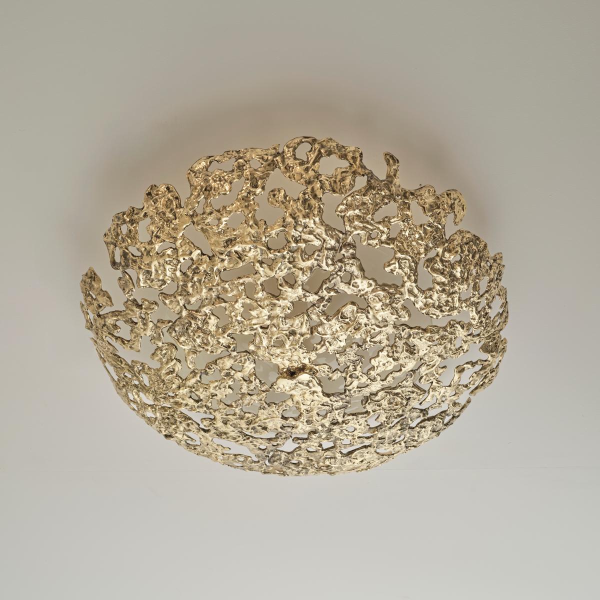 Modern Fusione Grande Ceiling Light by Gaspare Asaro-Standard Finish For Sale
