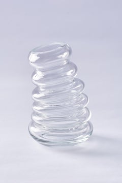 FUSO Hand Blown Glass Vase by Ries