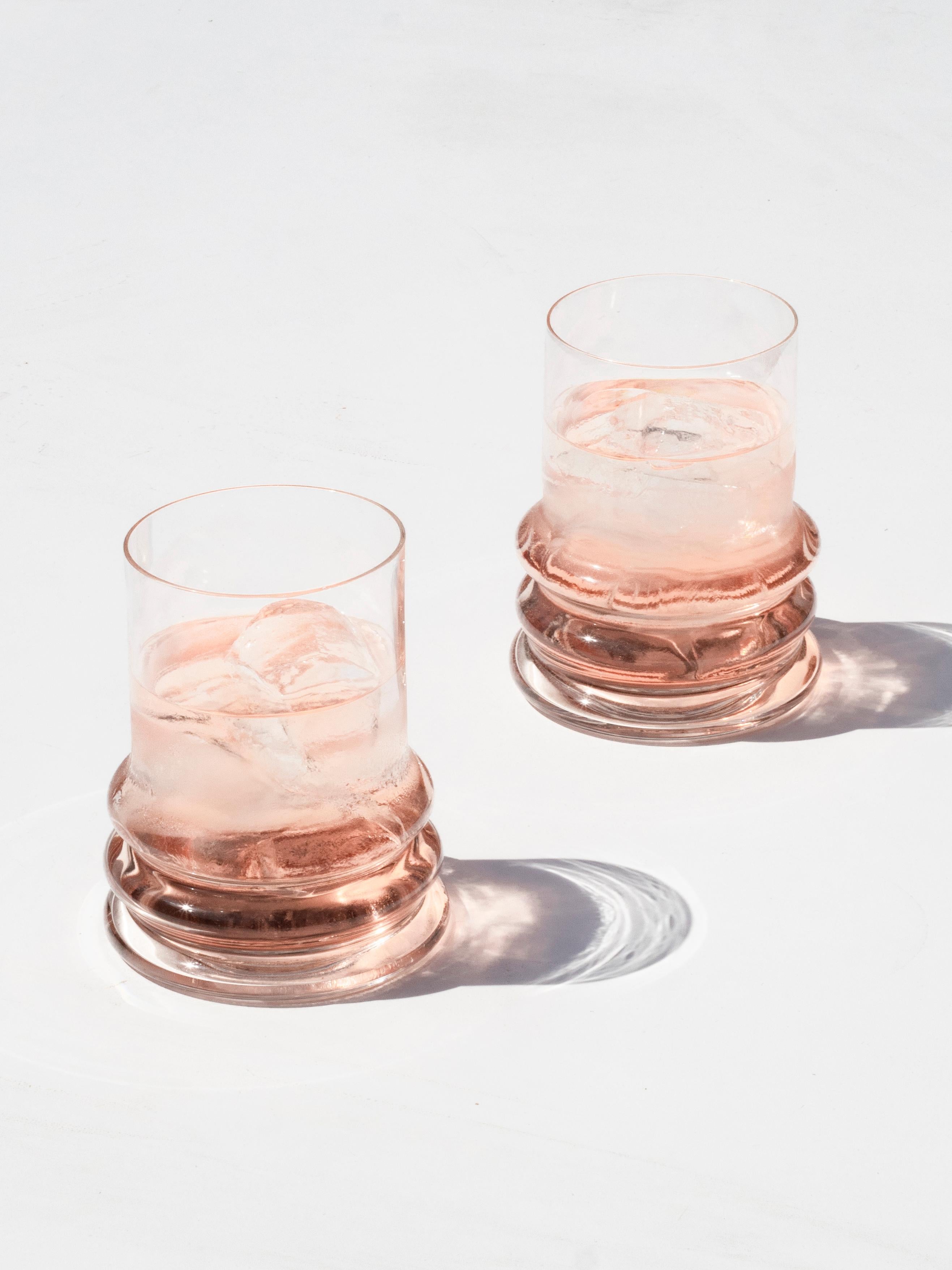 Grand verre FUSO soufflé à la main par Ries Neuf - En vente à Buenos Aires, CABA