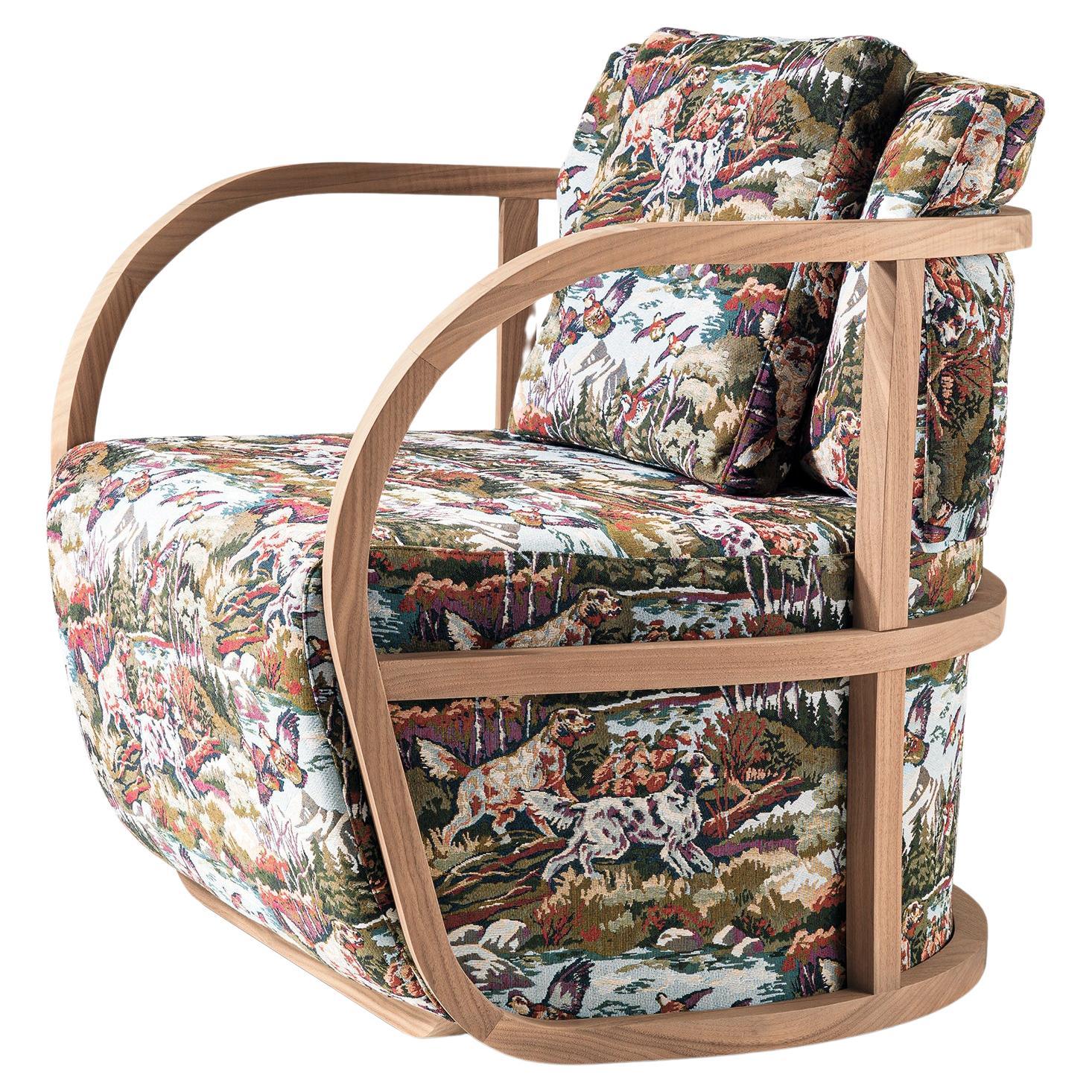 Hand-Painted Fauteuils