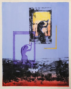 Non Stop Laining for the decadent tomorrow, Screenprint by Futaba Ando