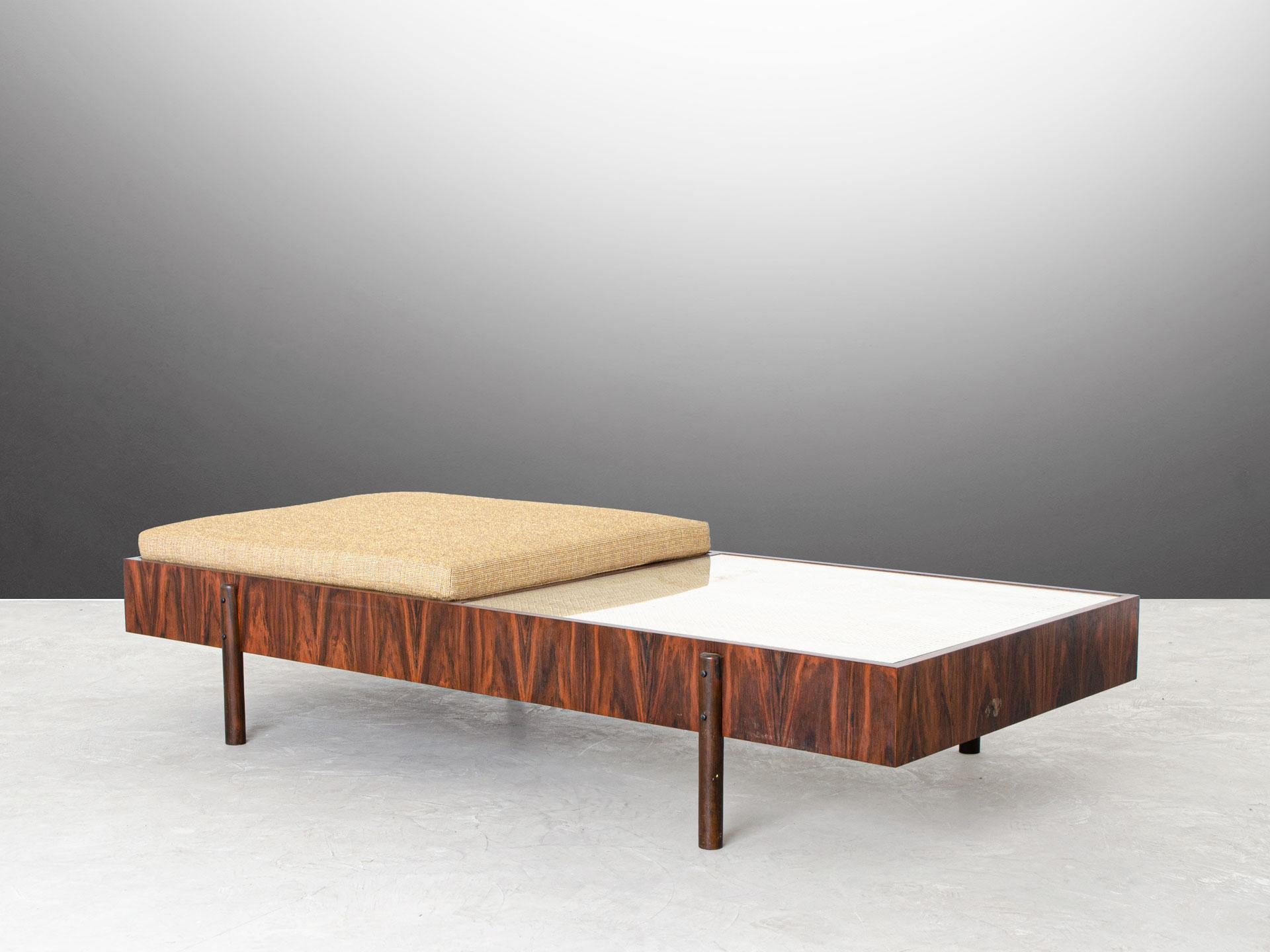 Mid-Century Modern Futton Adi Side Table, 2021, 60's-Inspired, Brazilian Design For Sale