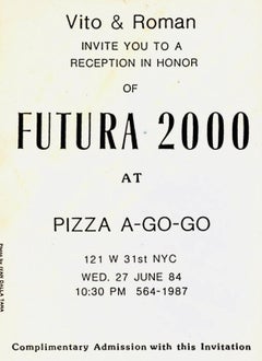 Futura 2000 New York 1984 (artiste graffiti Futura)