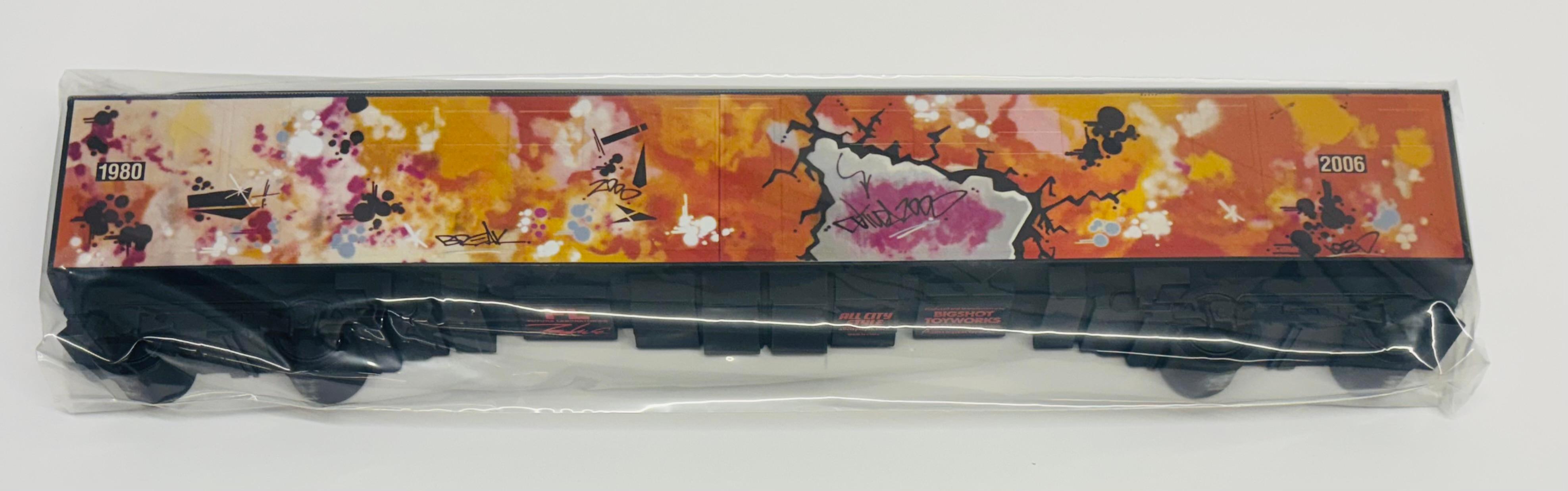 FUTURA Train art toy (Futura 2000 subway) For Sale 1