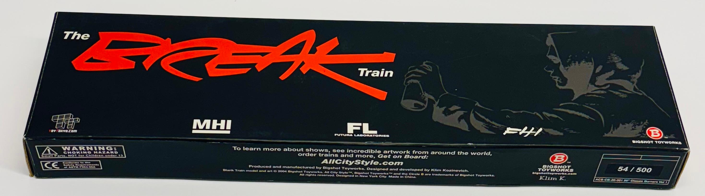 FUTURA Train art toy (Futura 2000 subway) For Sale 2