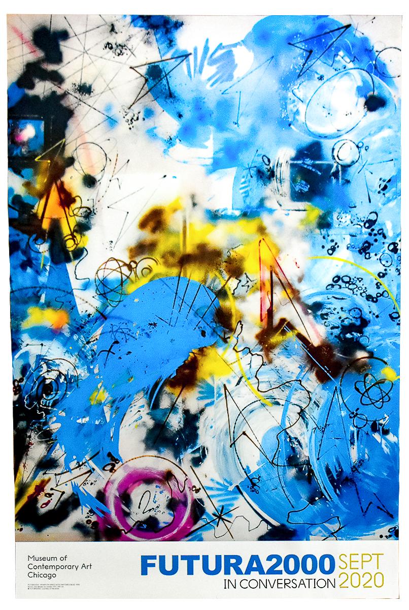 Sport im A Space mit Air Force Blue – Print von Futura