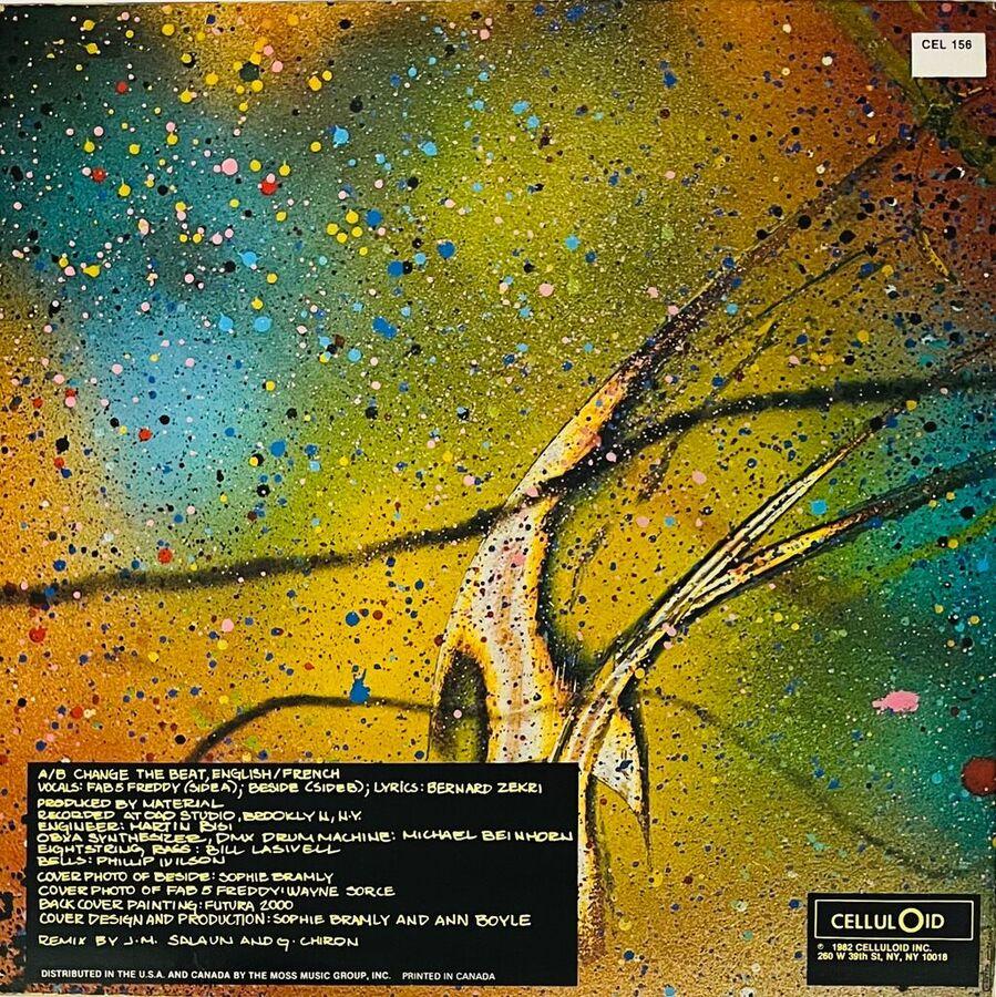 Arte del disco Futura 2000 1982 en Bueno estado para la venta en Brooklyn, NY