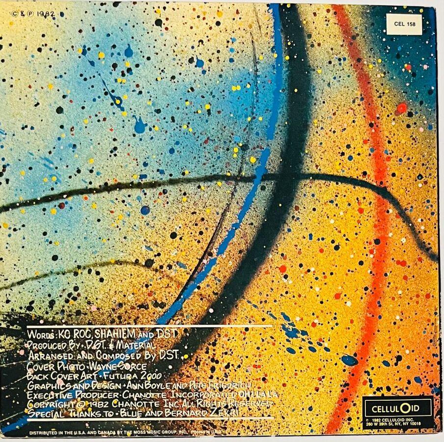 Arte del disco Futura 2000 1982 Otro en venta