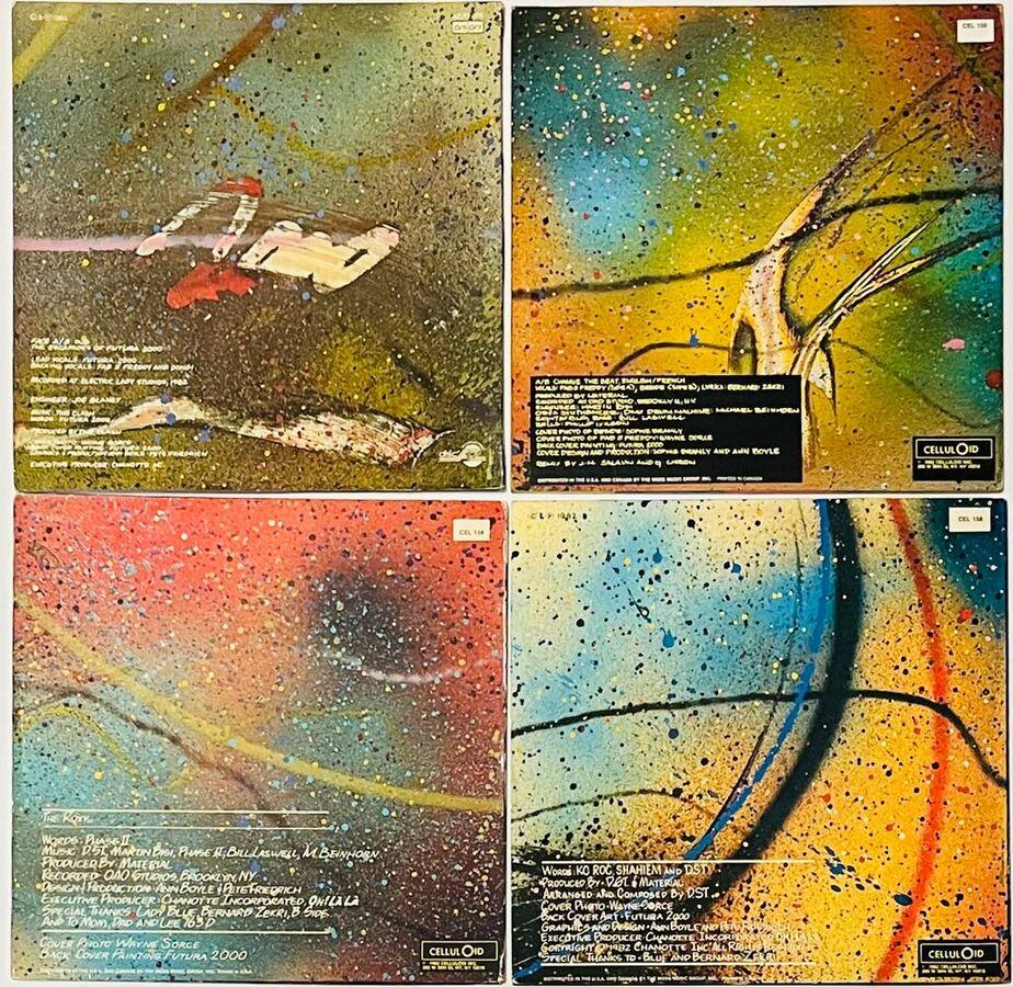Arte del disco Futura 2000 1982 en venta 1