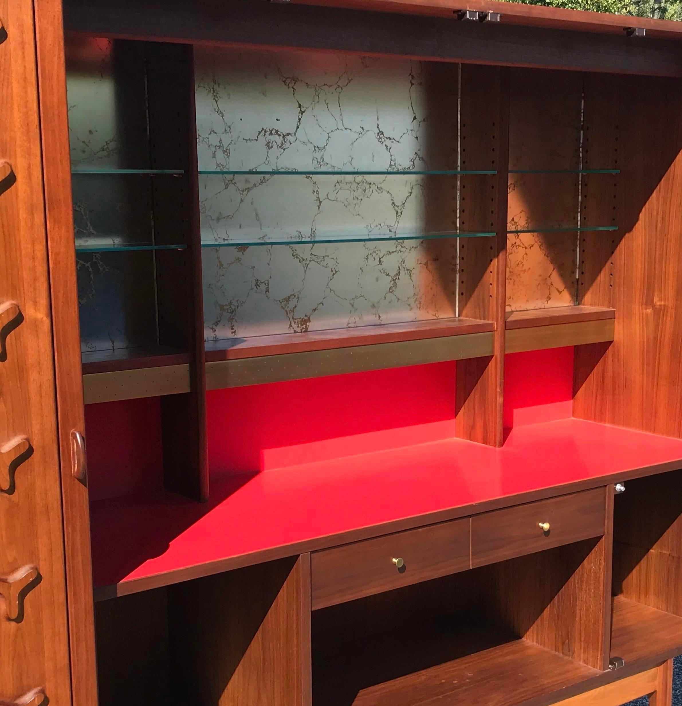 Mid-Century Modern Futura Bar Cabinet by Jorgen Hansen and Jens Thuesen for Romweber For Sale
