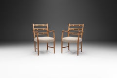 "Futura" Beech Armchairs by David Rosén for Nordiska Kompaniet, Sweden 1950s