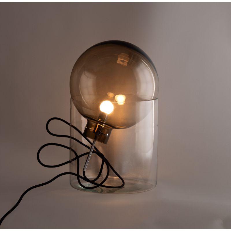 Futura Light by Lina Rincon
Dimensions: 50 x 50 x 30 cm
Materials: blown glass, brass

All our lamps can be wired according to each country. If sold to the USA it will be wired for the USA for instance.

Colors and dimensions may slightly