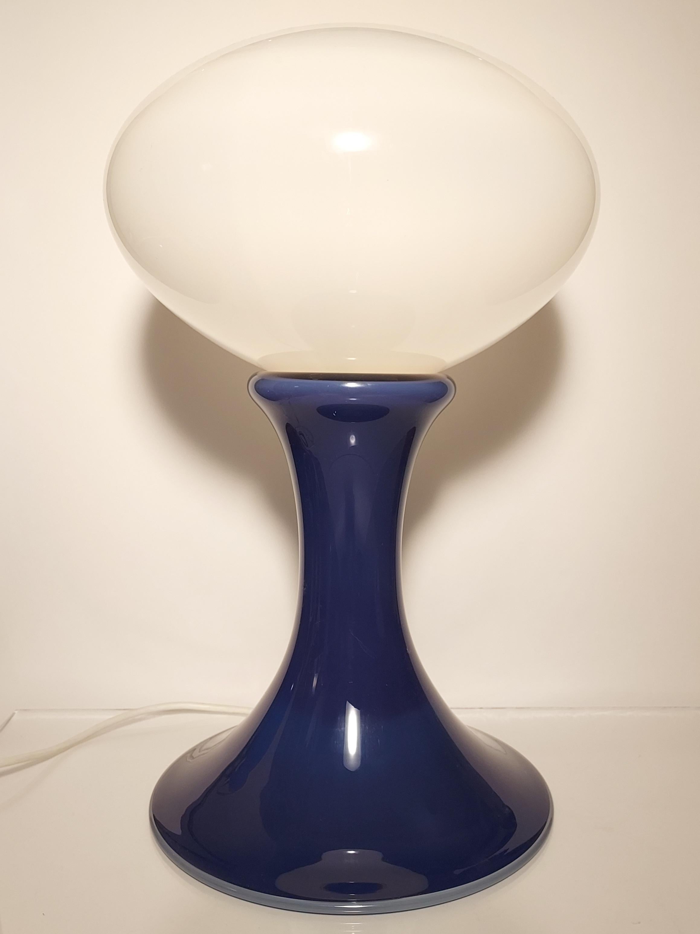 Futura Table Lamp, Handmade Contemporary Luxury Glass Lighting In New Condition For Sale In New York, NY
