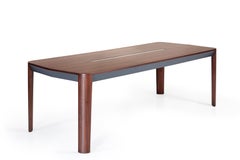 Future Dining Table, Inverted Angles and Slightly Curved Legs Dining Table