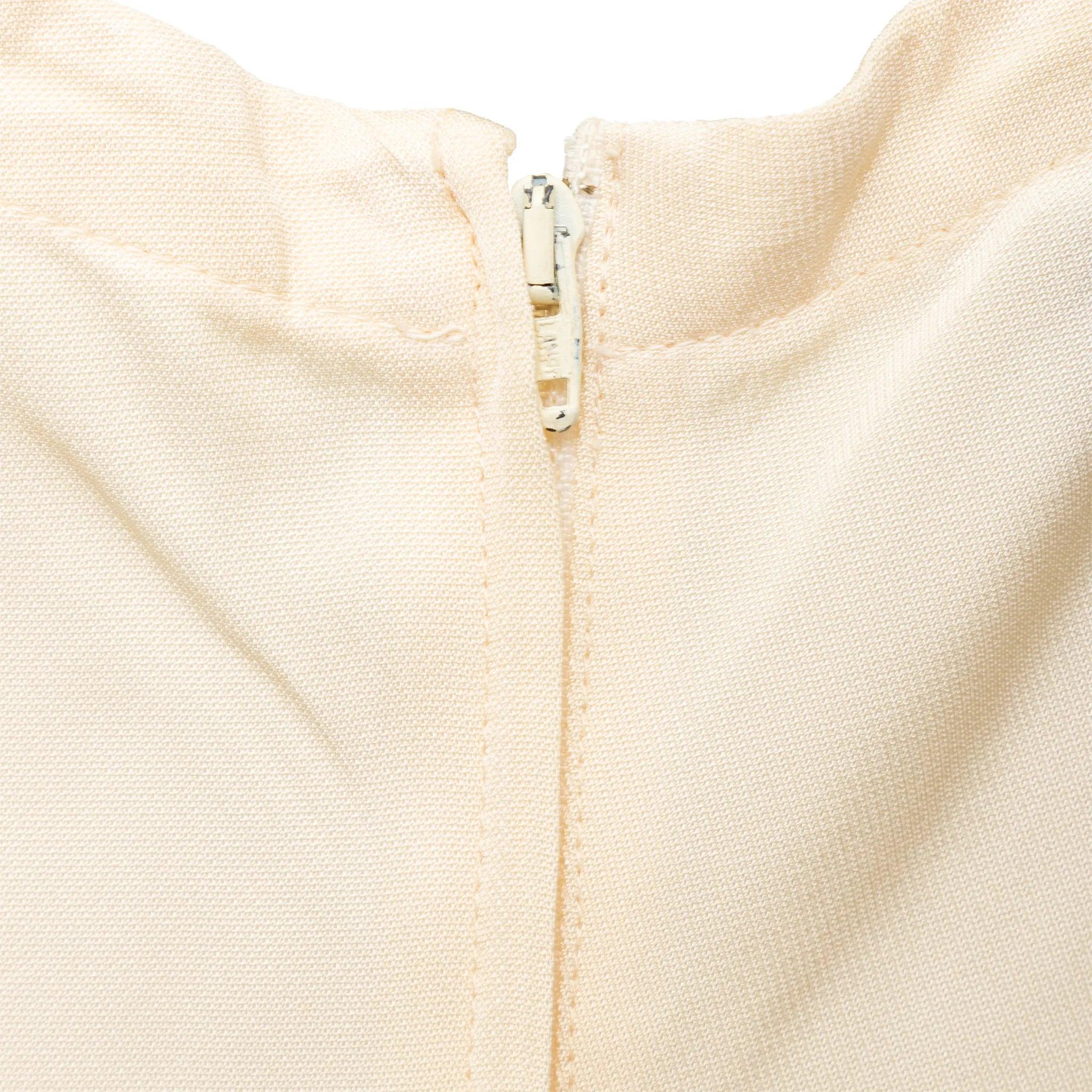 White Future Ozbek Long Dress - '00s For Sale