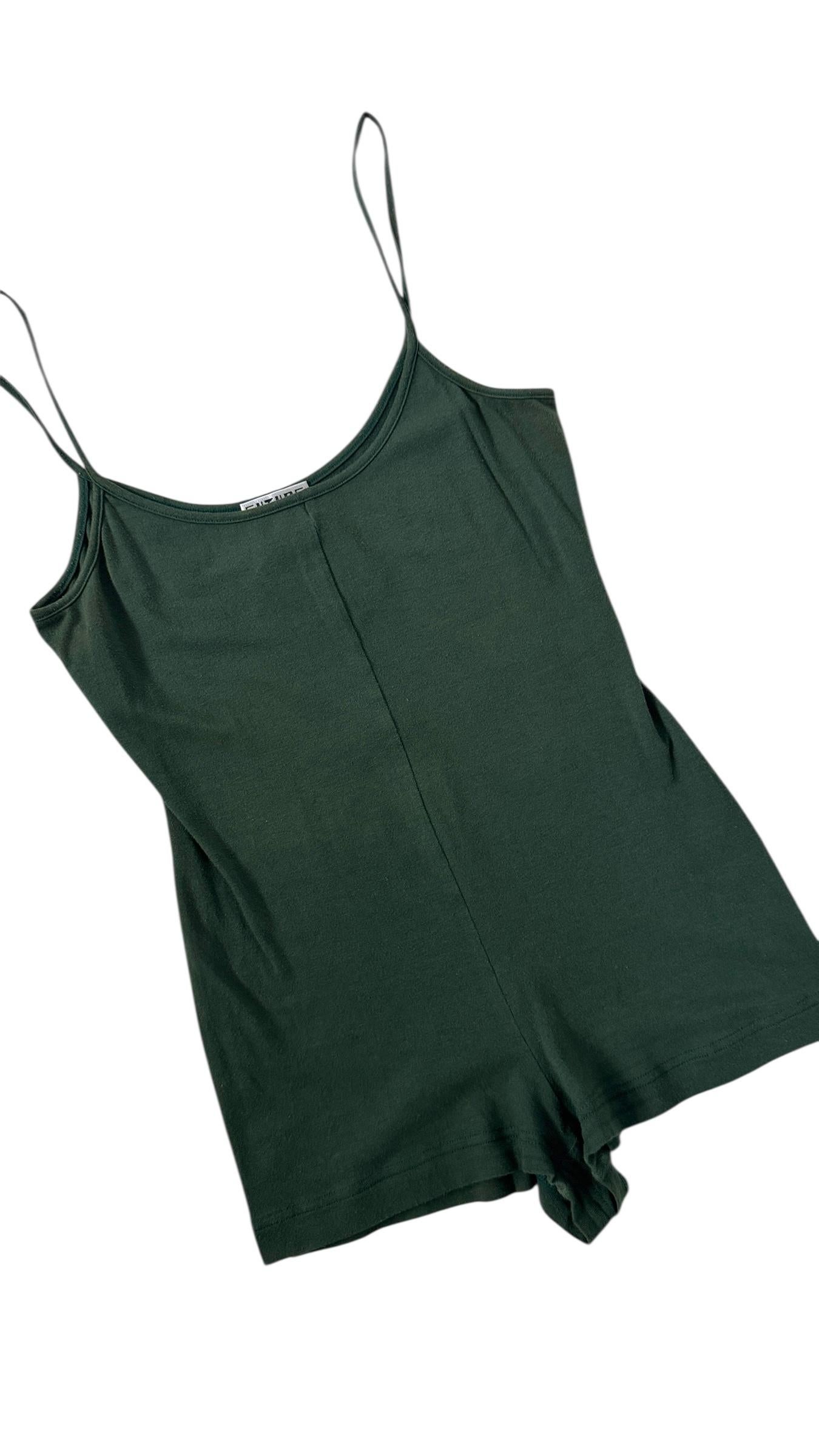 Mono de punto minimalista Future Ozbek en verde bosque oscuro en venta 1
