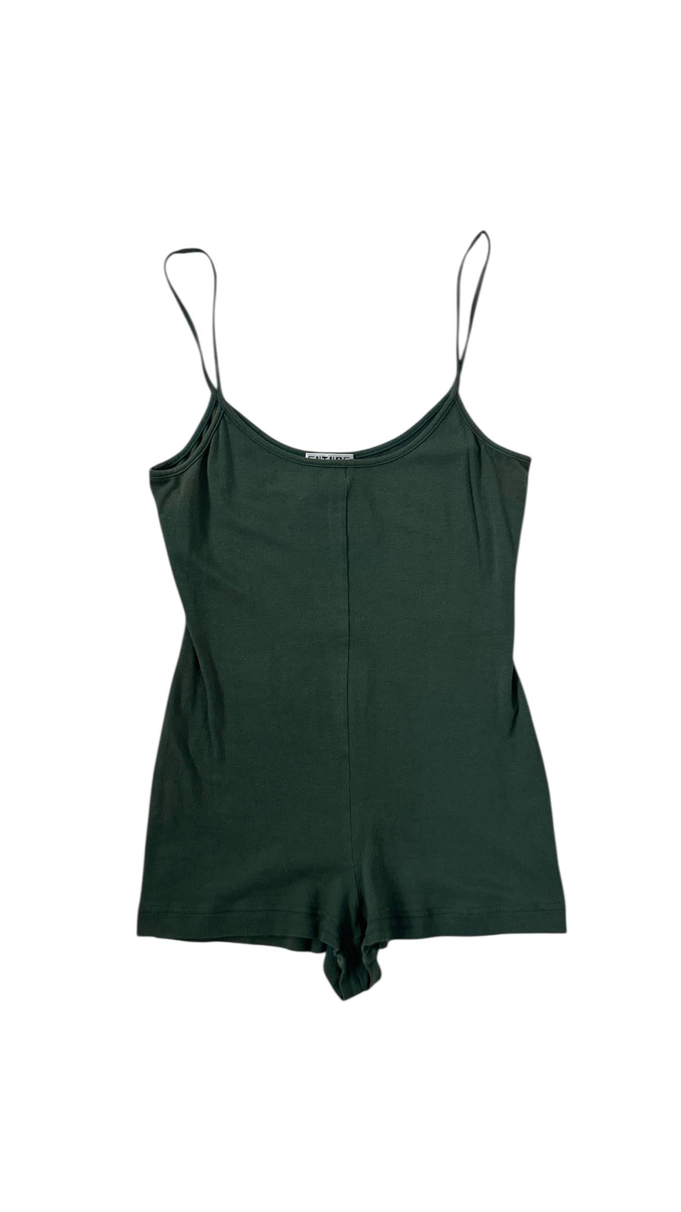 Mono de punto minimalista Future Ozbek en verde bosque oscuro en venta 2
