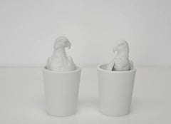 katie parker ceramics Parrot Cups