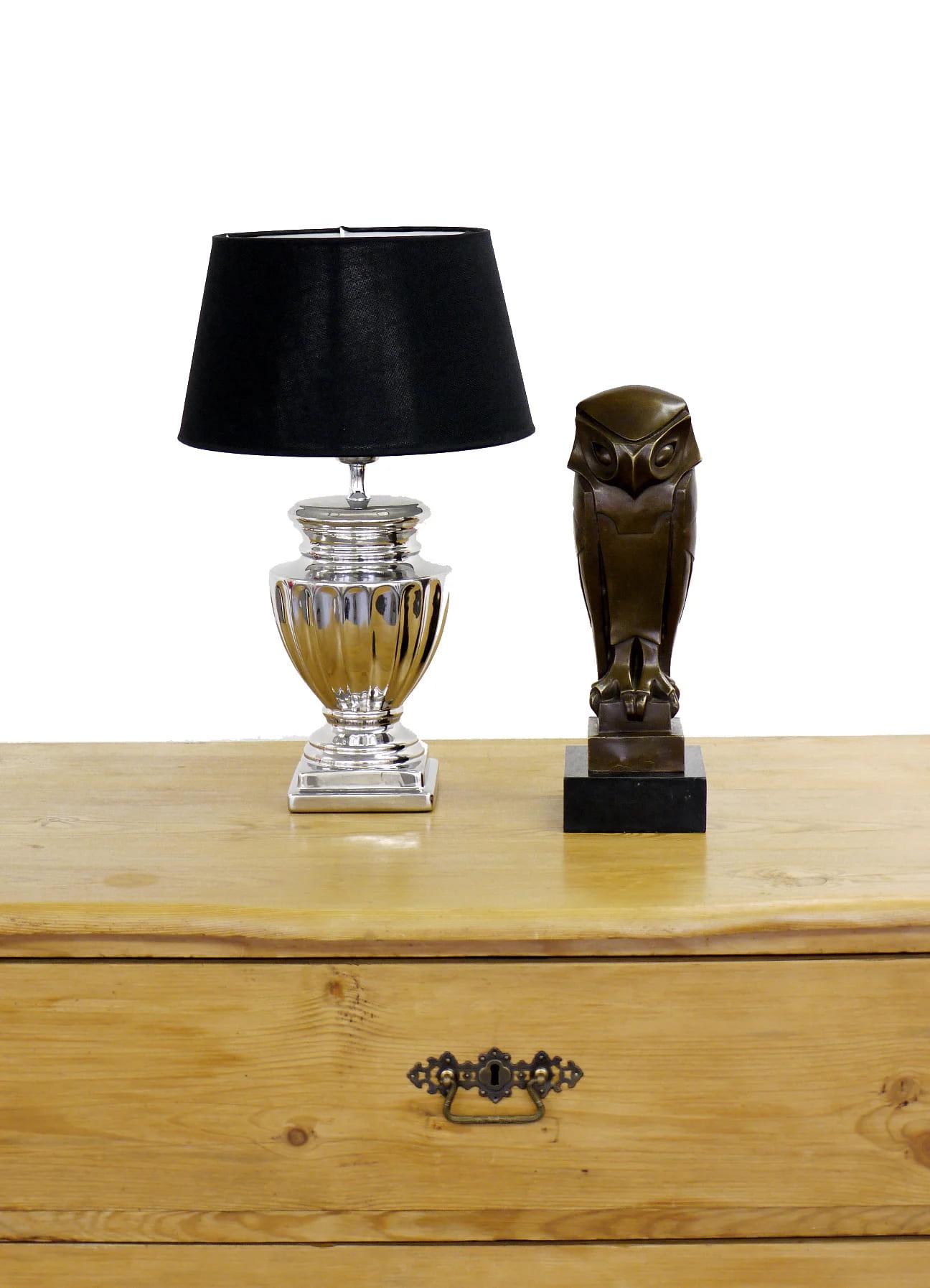 Bronzo Scultura futurista in bronzo , Il gufo in vendita