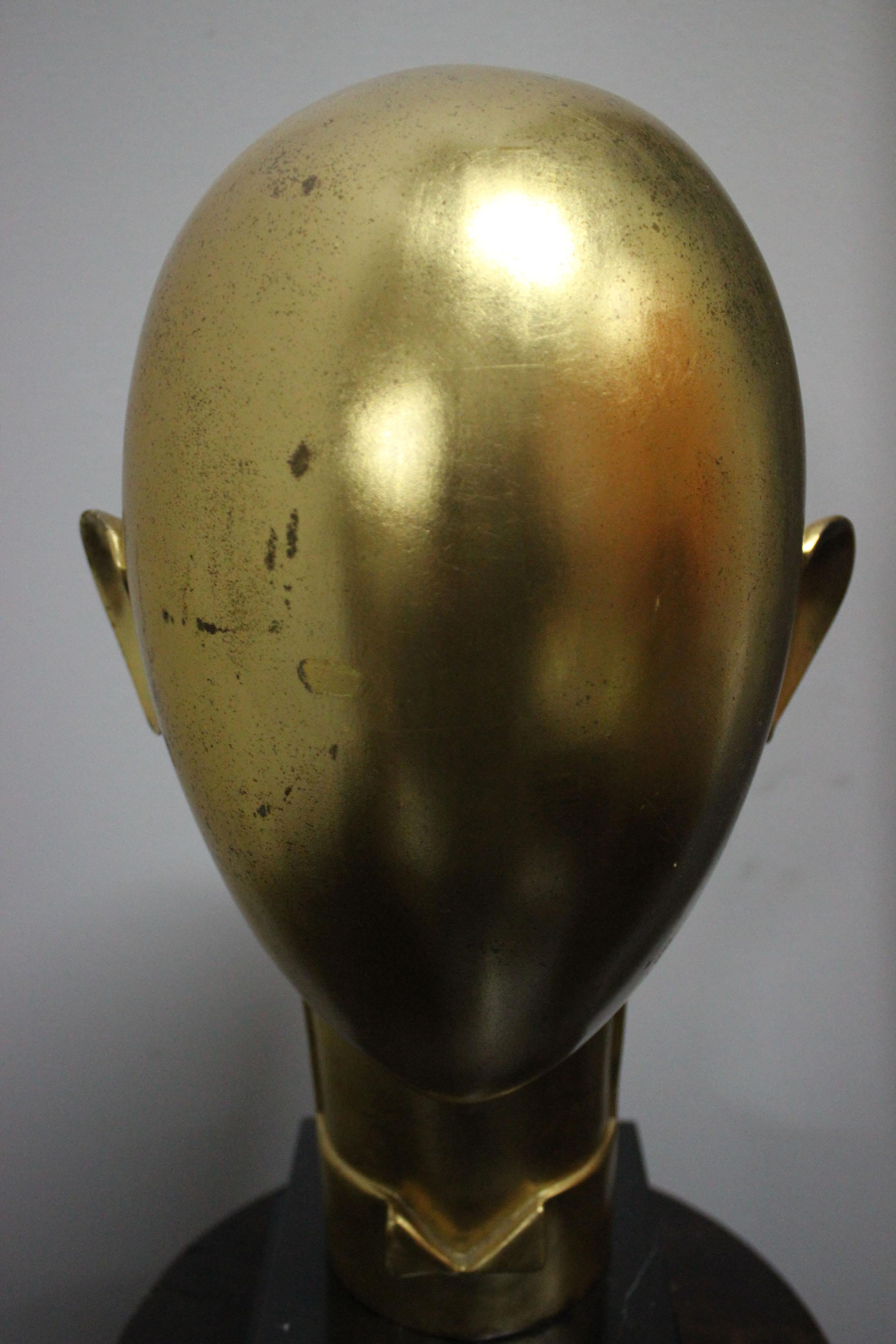 Sculpture futuriste en métal doré dans le style de Franz Hagenauer Bon état - En vente à Montelabbate, PU