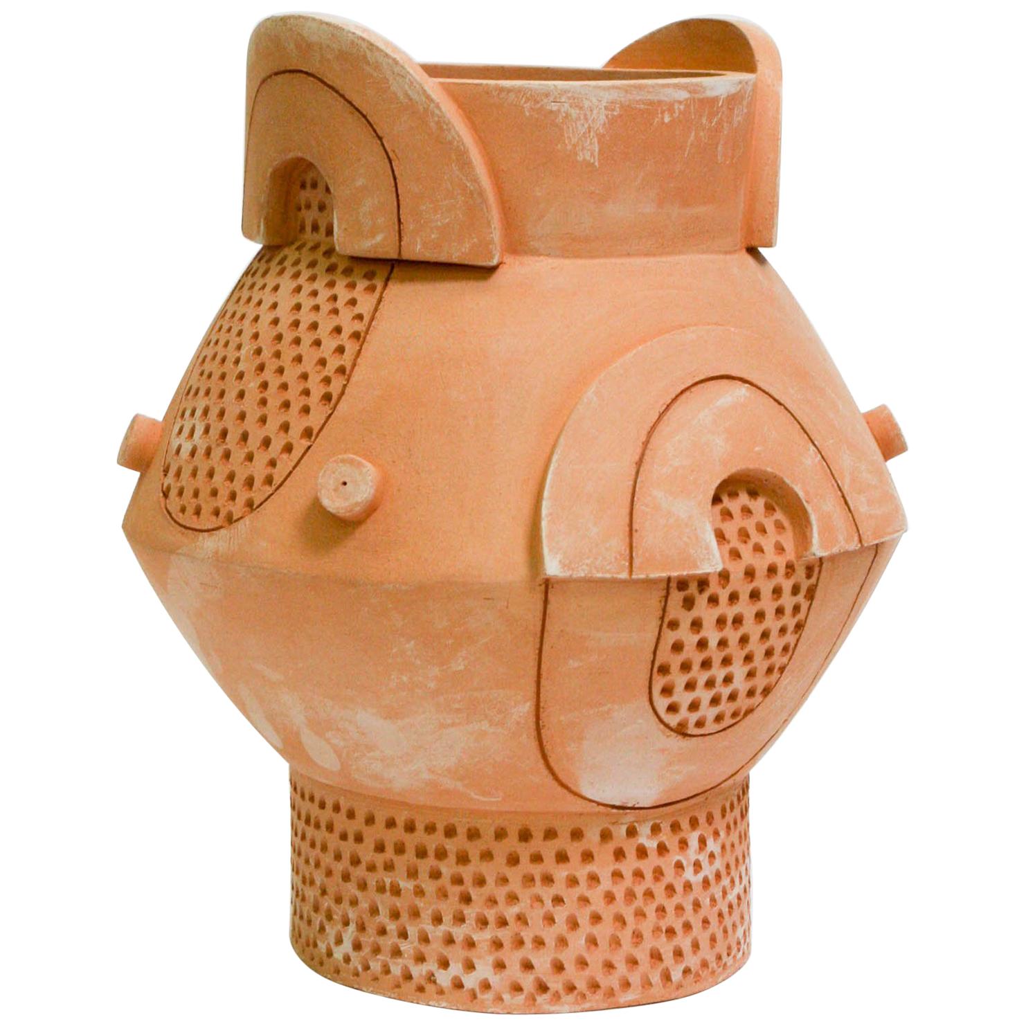 Futurist Terracotta Planter