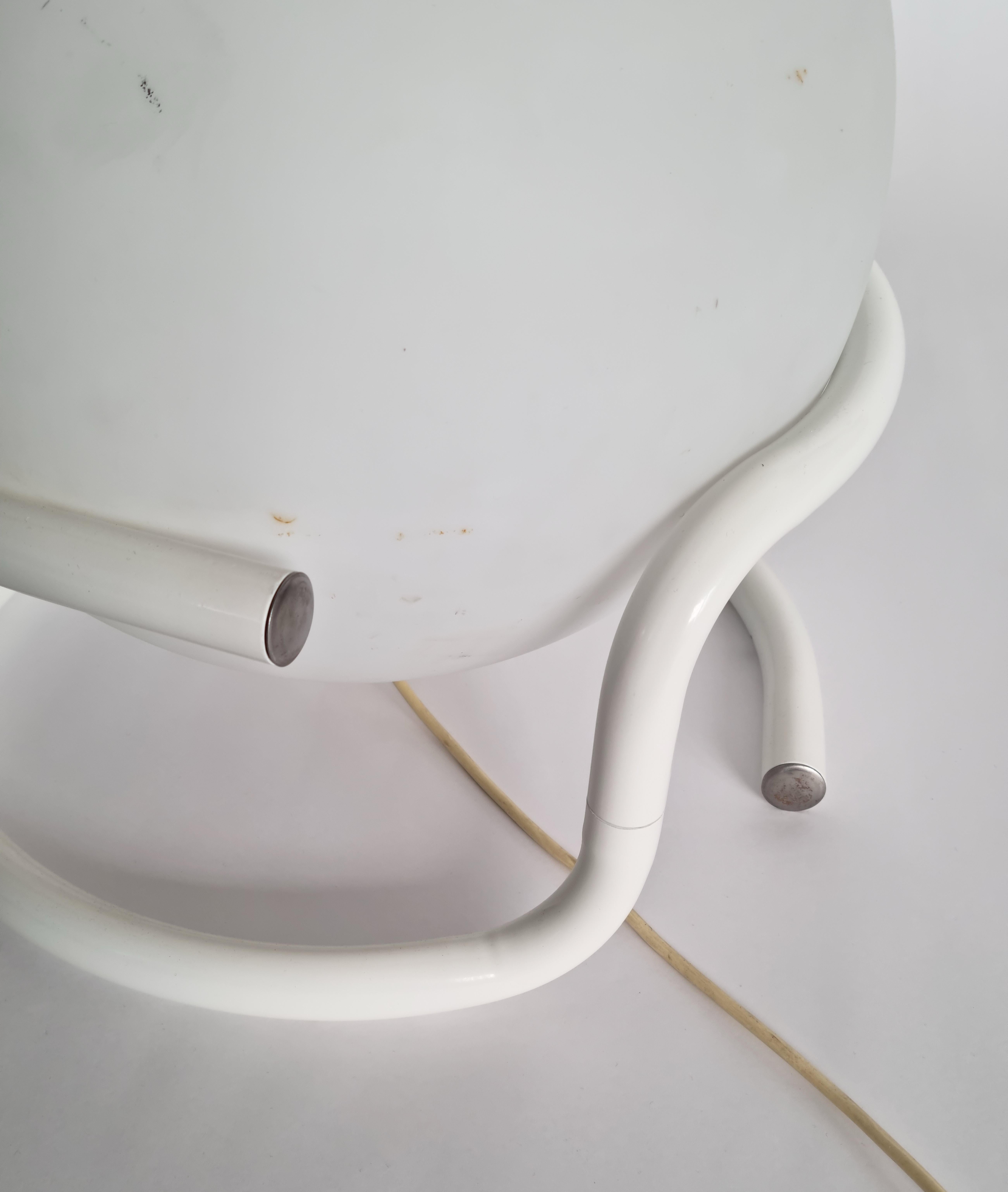 Metal Futuristic '70s Space Age Table Lamp For Sale