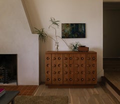 Buffet ou armoire futuriste en cerisier de Muhly