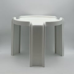 Futuristic Giotto Stoppino Space Age Coffee Table for Kartell, 1960s
