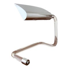 Futuristic Lucite Lamp Peter Hamburger for Knoll
