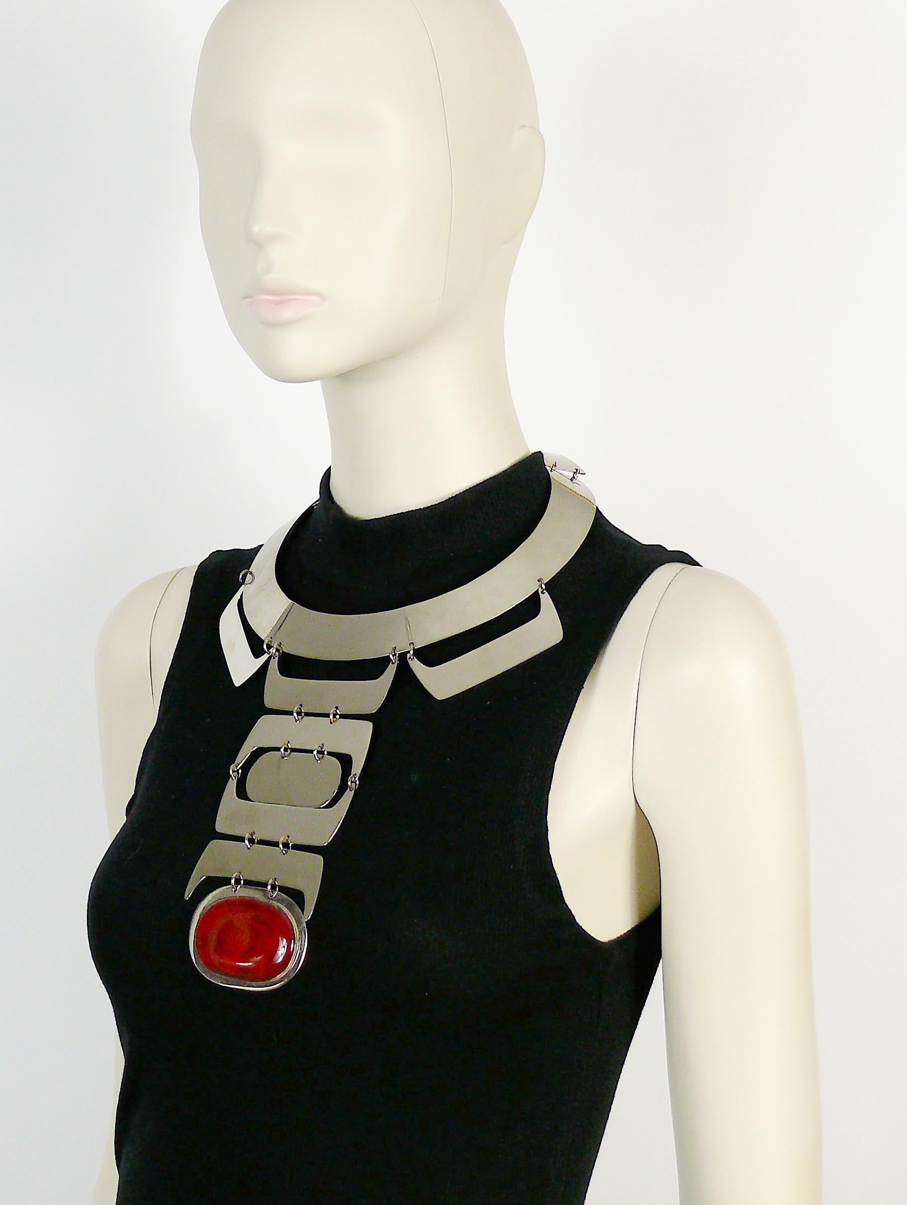 futuristic necklace