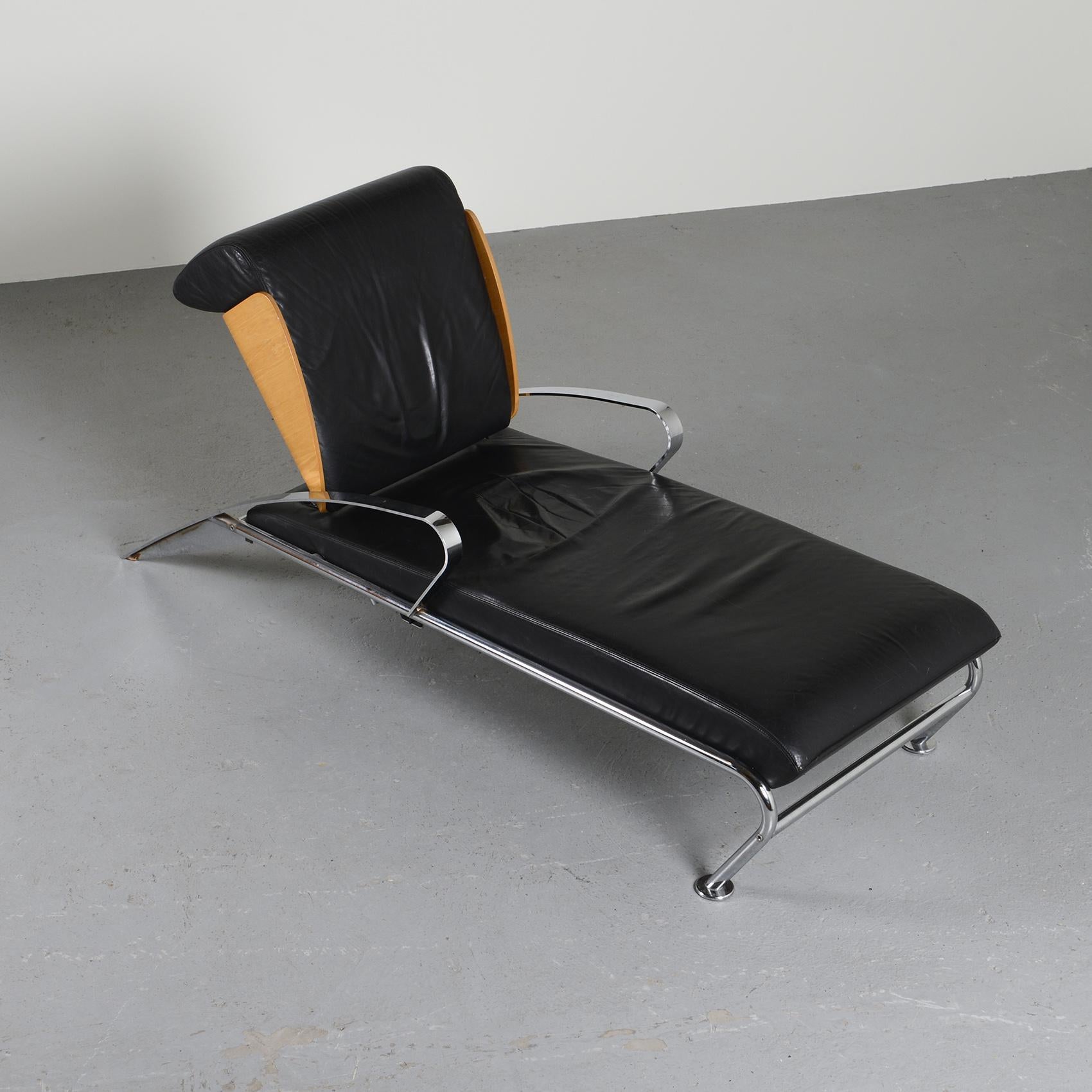 Italian Futuro Chaise Lounge by Massimo Iosa-Ghini, Moroso, 1986