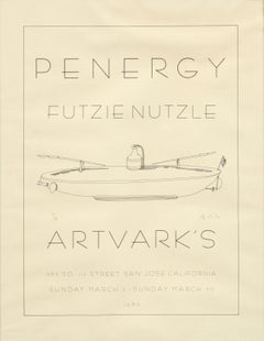 affiche de spectacle signée et numérotée "Penergy"
