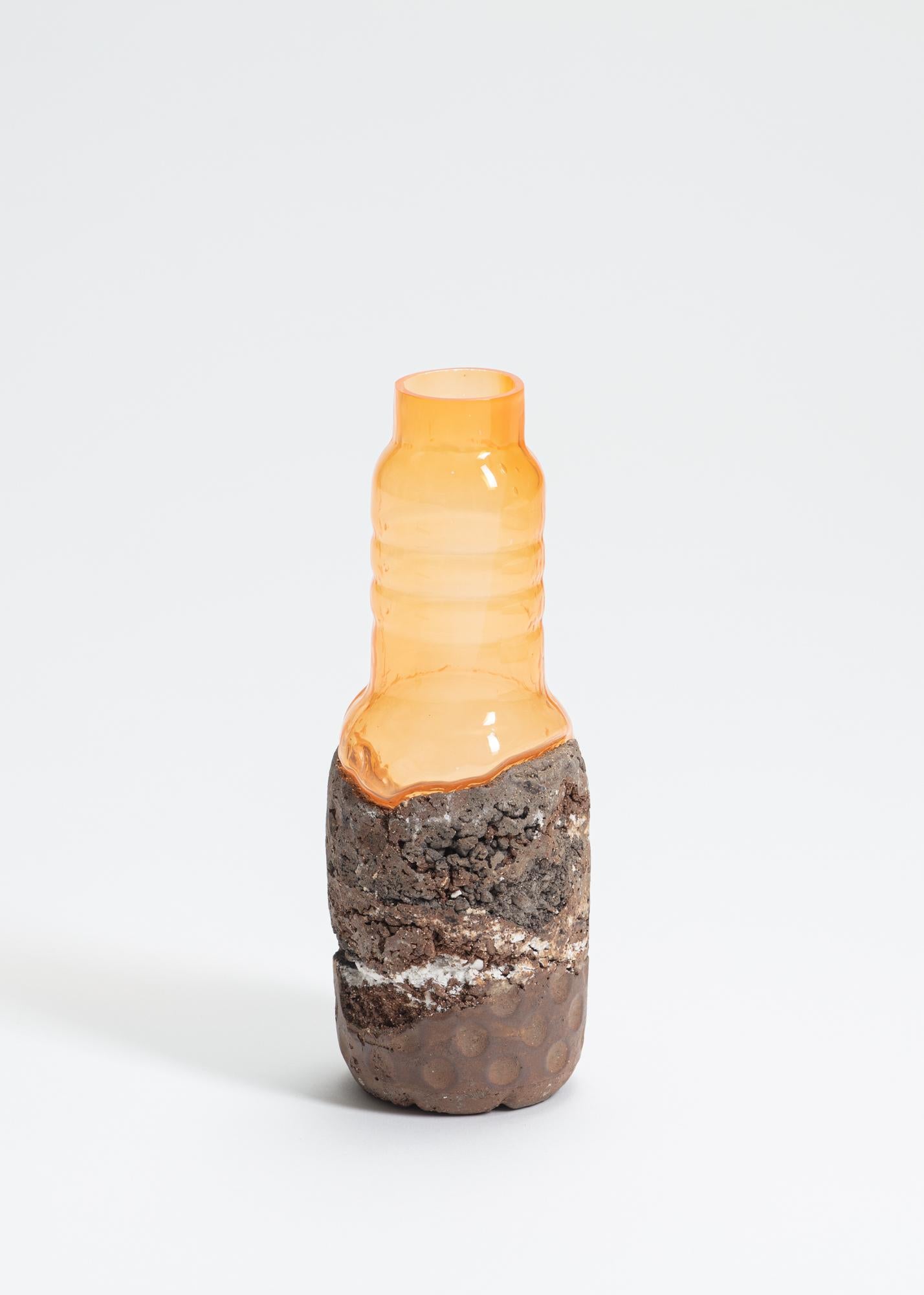 FUWA FUWA, No 12 bottle by Yusuke´ Y. Offhause
One of a kind, the work is in two parts (ceramic and glass).
Dimensions: D 8.8 x W 8.8 x H 23 cm.
Materials: stoneware, porcelain, glass.

Yusuke´ Y. Offhause:
