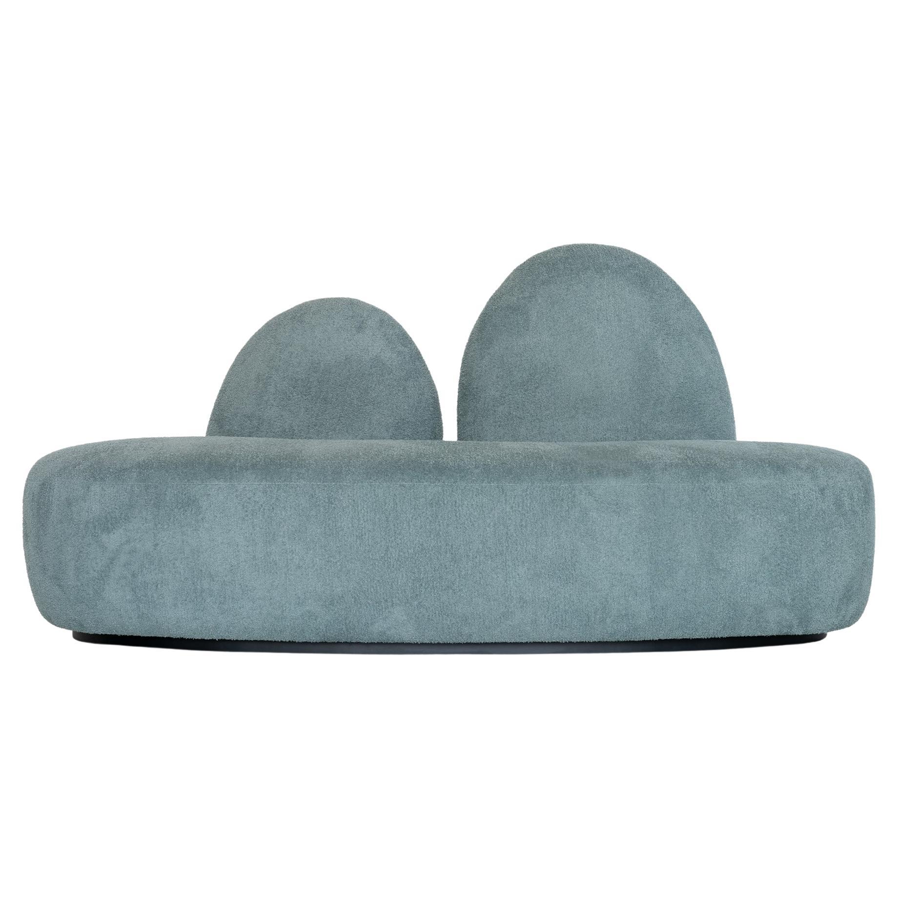 Fuyu Mint Green Two Seater Sofa For Sale