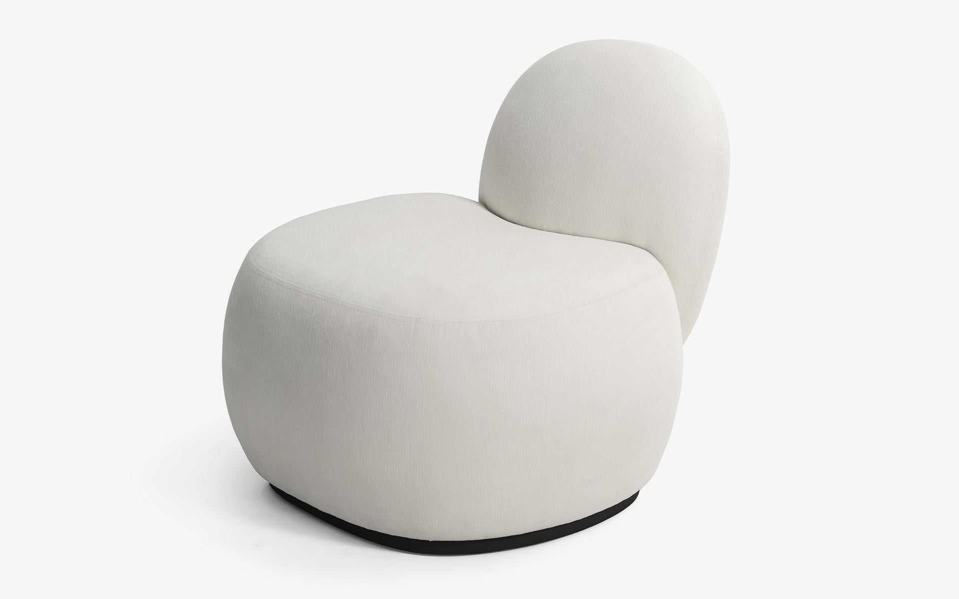 Fuyu XS Sillón moderno tapizado blanco Bergere by Lagu Siglo XXI y contemporáneo en venta