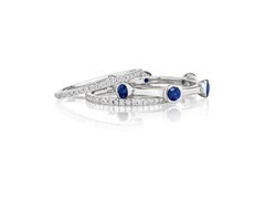 Pavé Diamond and Sapphire Ring