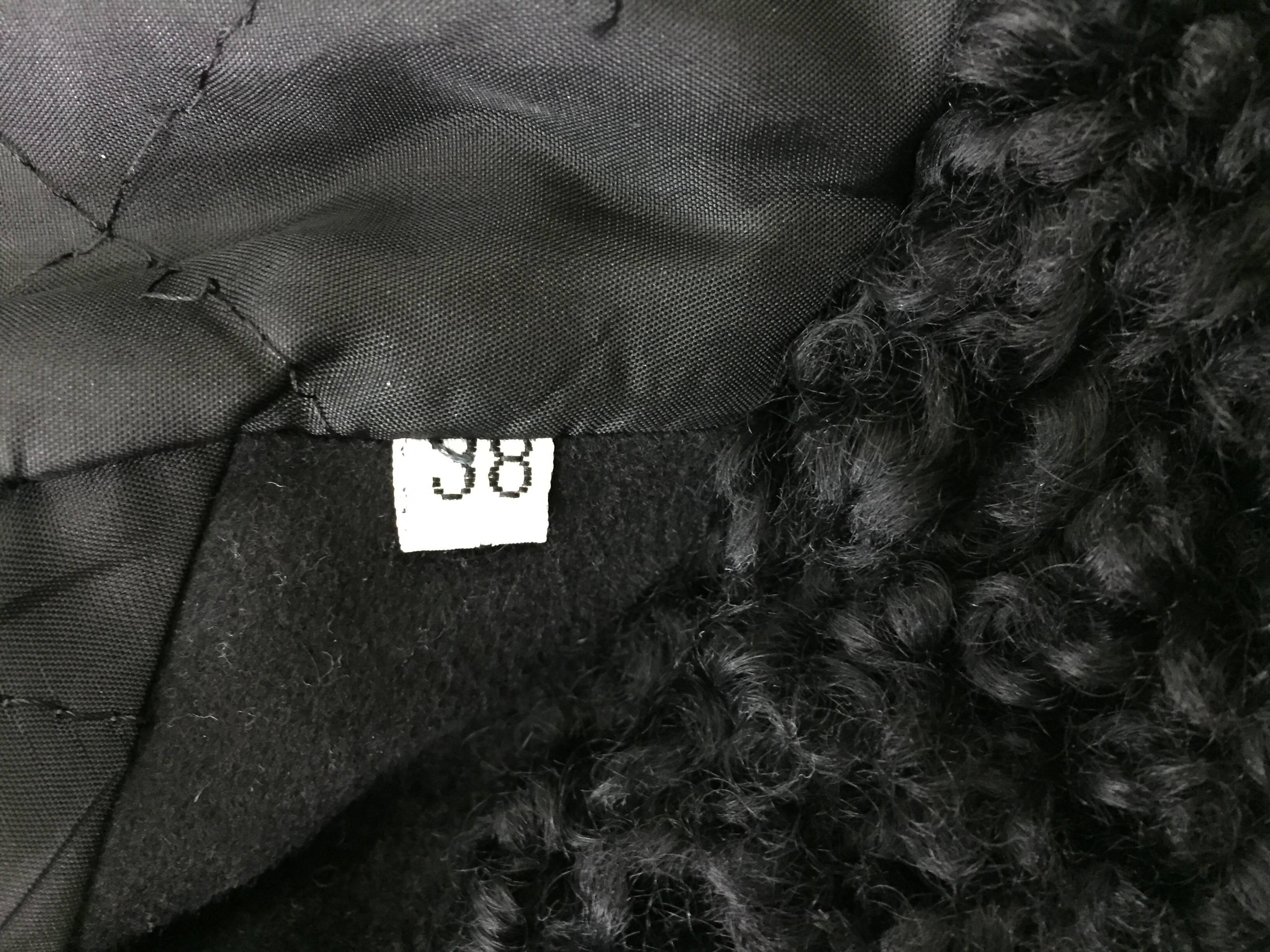 F/W 1990 Gianni Versace Black & Ivory Nubby Wool Swing Opera Coat Jacket 3