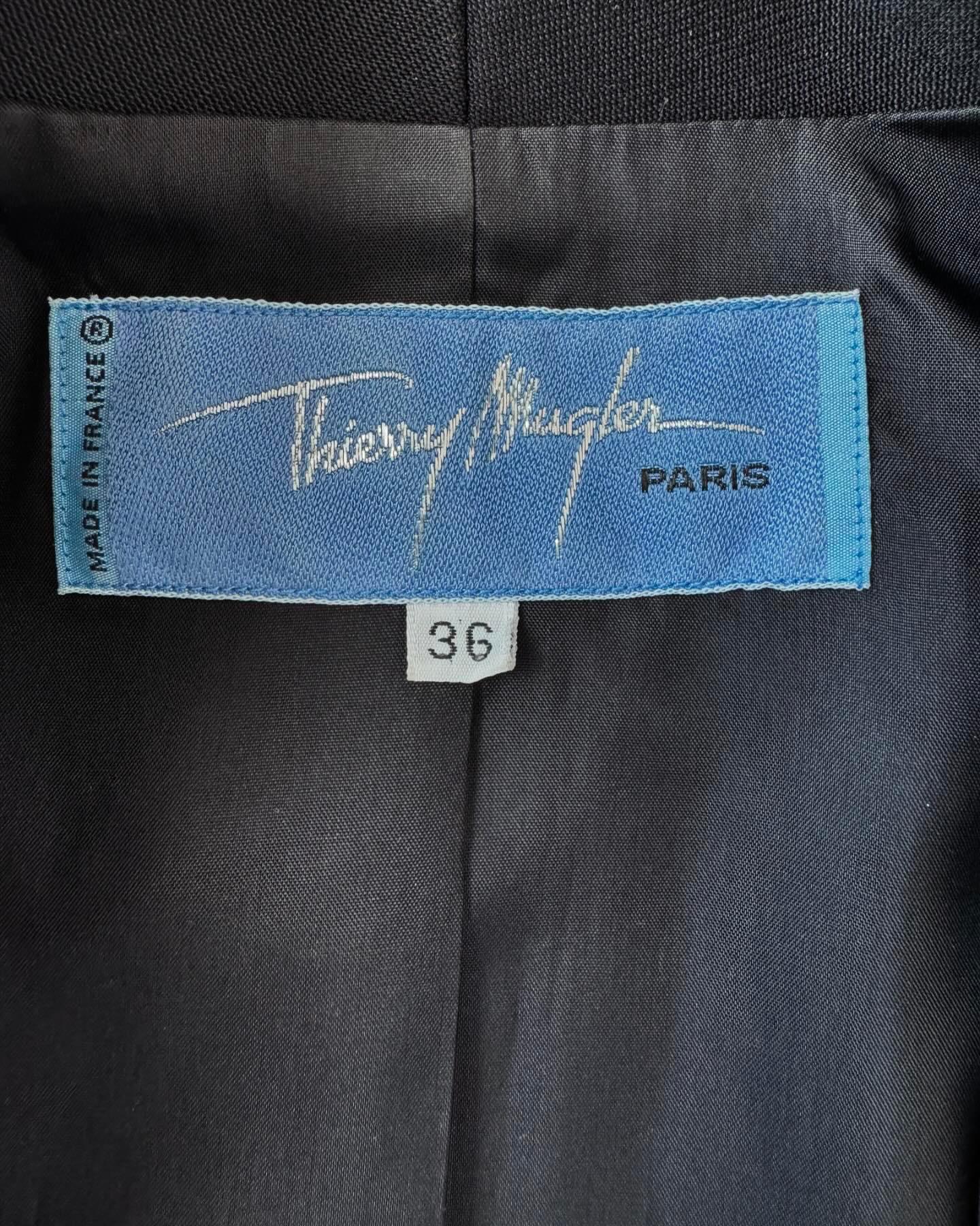 De las mujeres FW 1994 Broche de brillantes Chaqueta enjoyada Thierry Mugler en venta