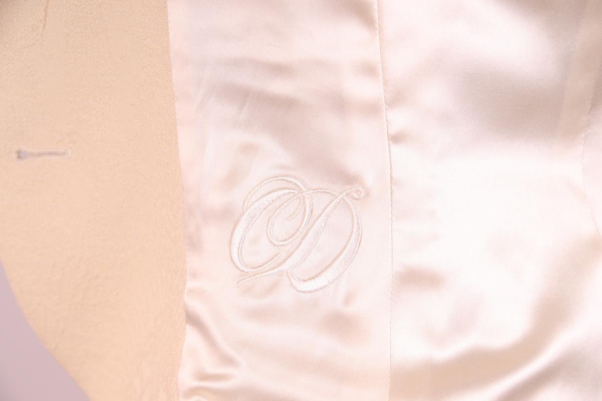 Donna Christian Dior Galliano AI 1999 Gonna e giacca in lana in vendita