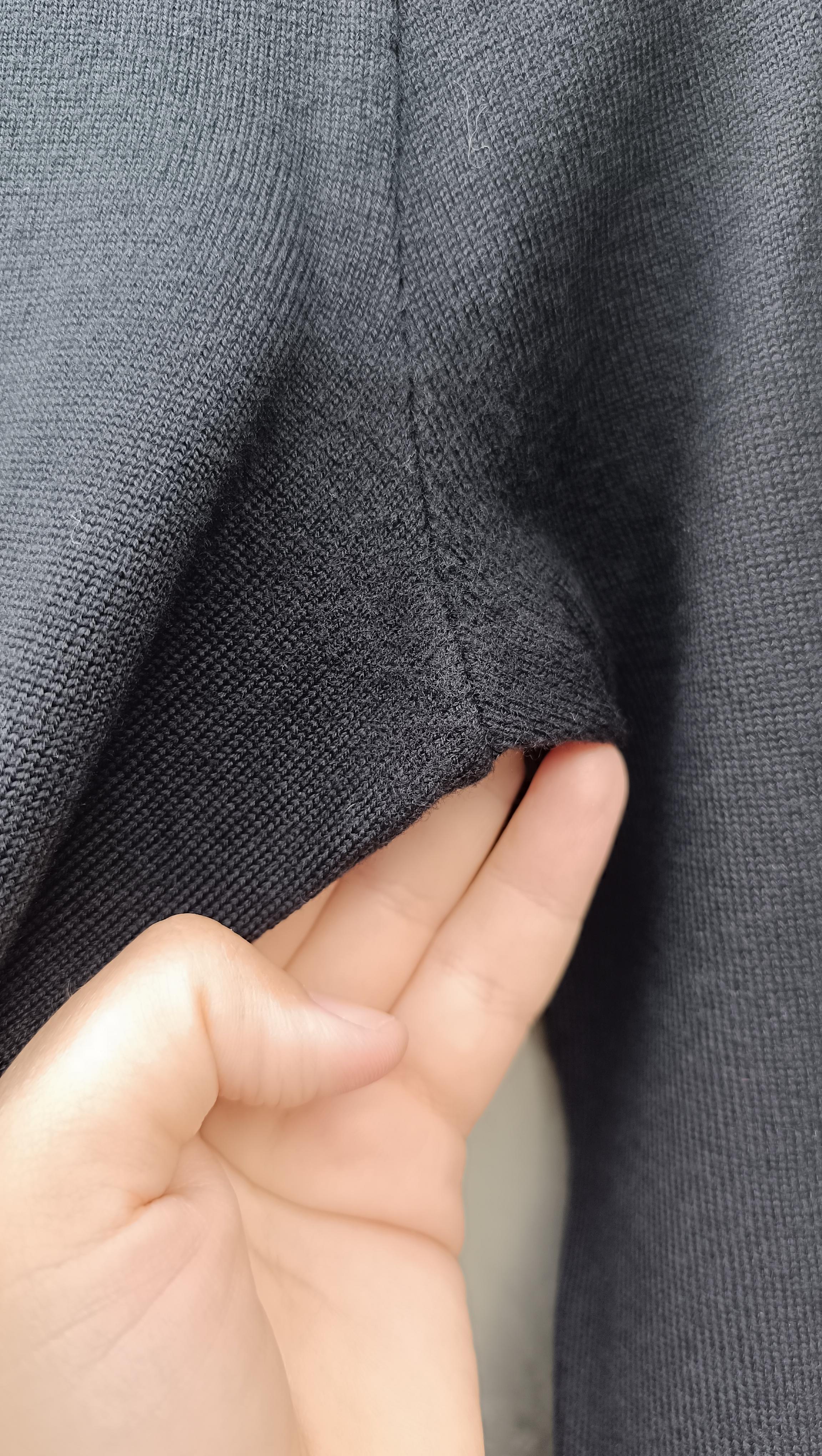 FW 2001 Christian Dior & John Galliano Strickjacke aus Wolle 2000er Jahre Häkelstickerei im Angebot 10